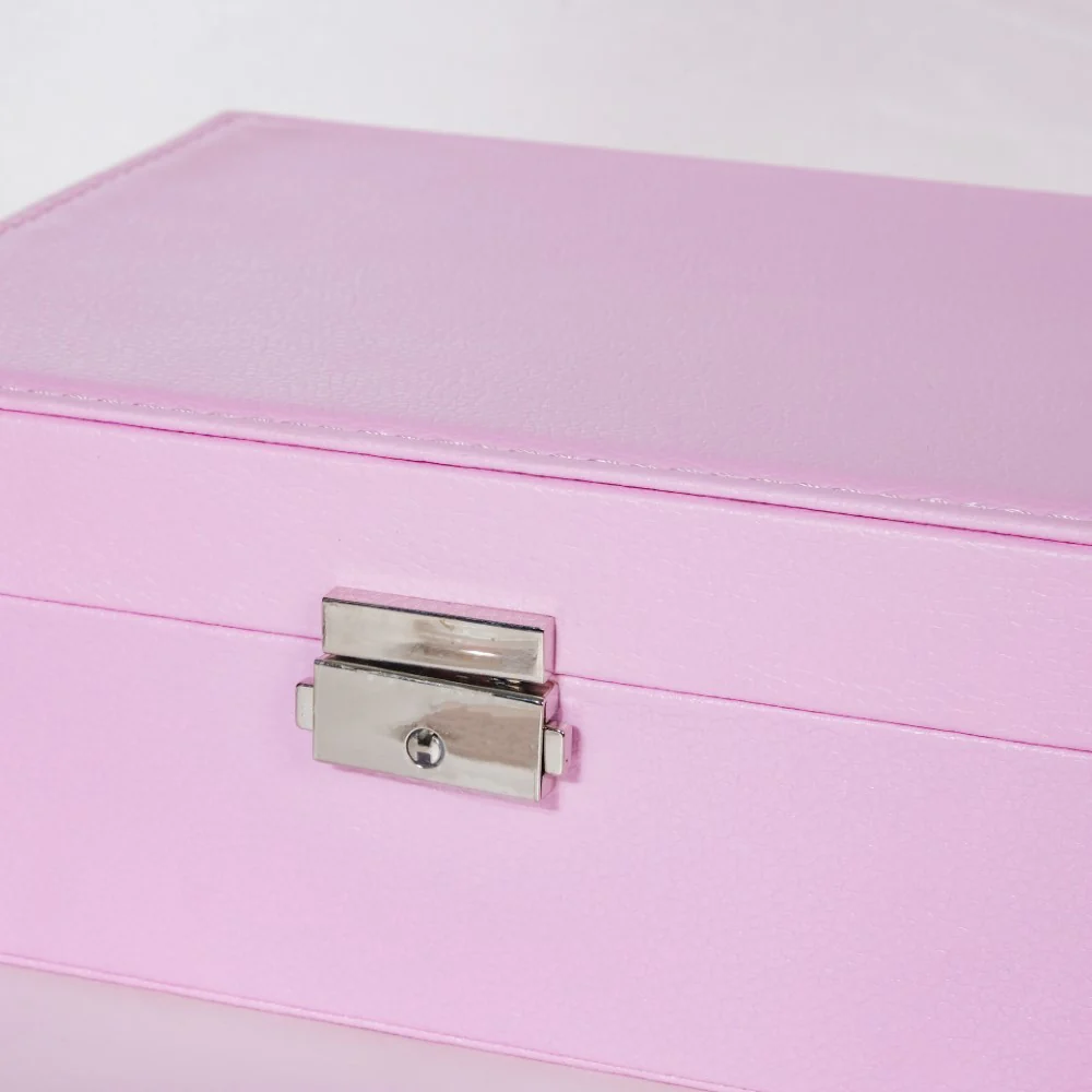 Portable Jewellery Organiser Blush Pink - Image 13