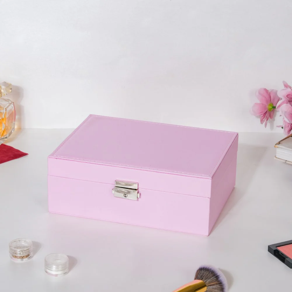 Portable Jewellery Organiser Blush Pink - Image 3