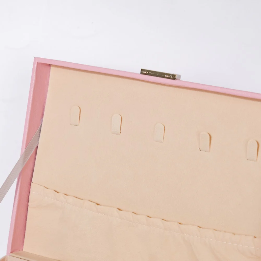 Portable Jewellery Organiser Pink - Image 11