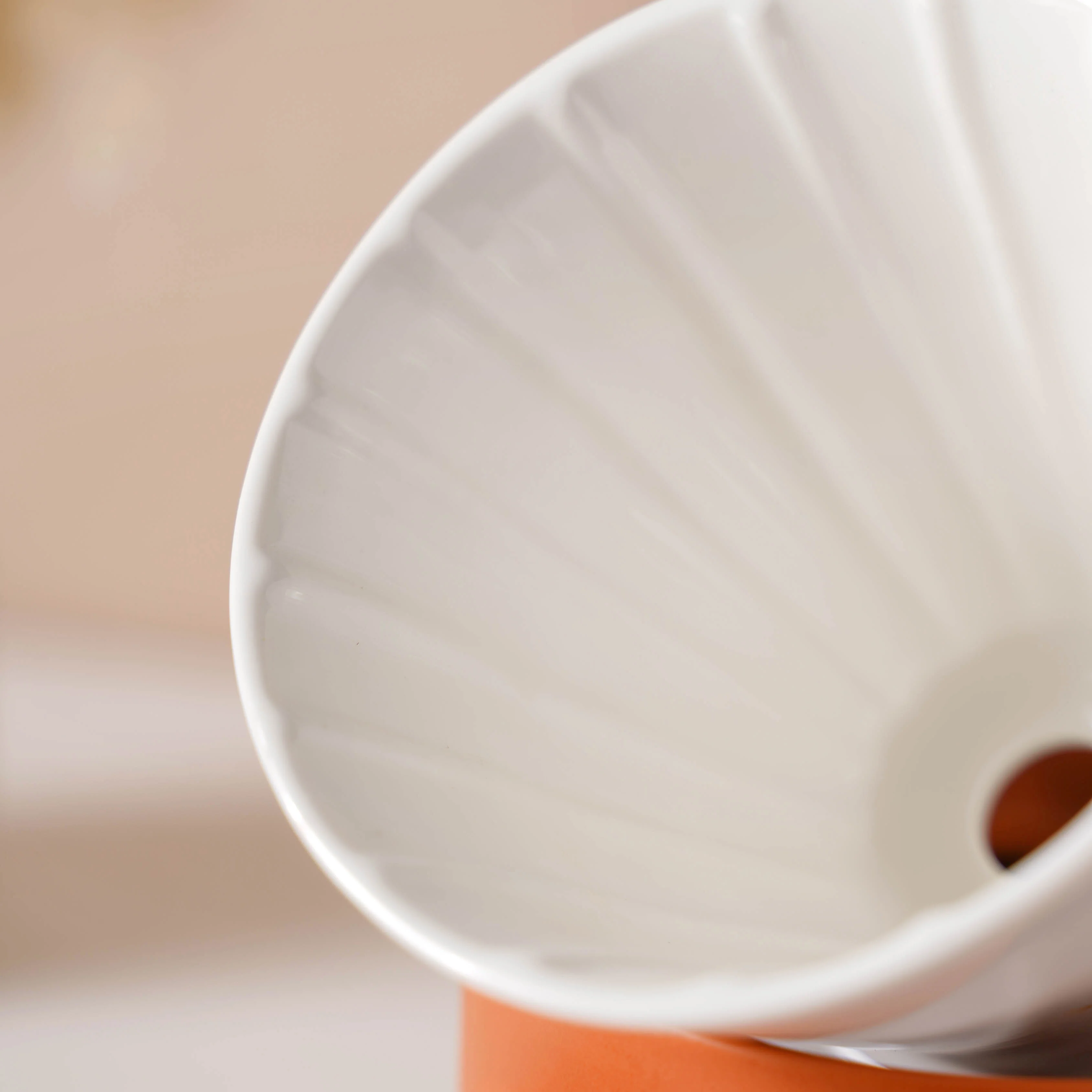 Pour Over Coffee Pot Set Orange 400 ml - Image 11