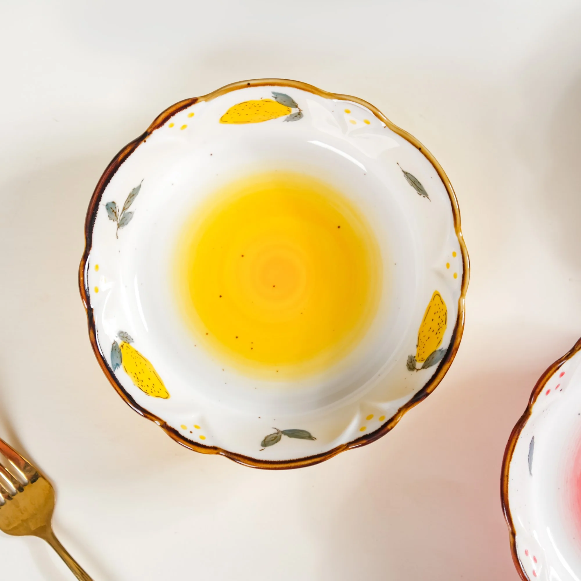 Printed Ceramic Serving Bowl 300 ml - Image 10