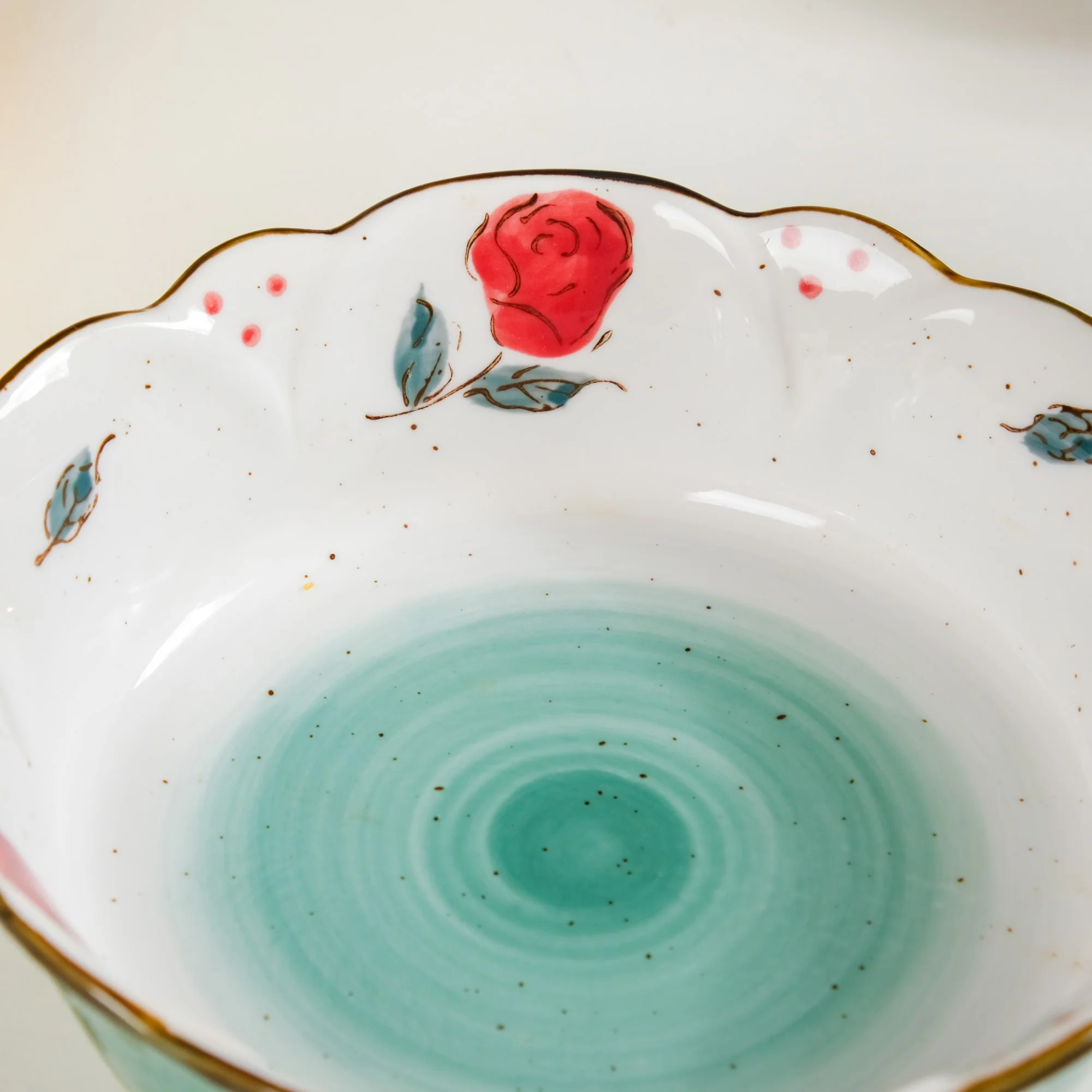 Printed Ceramic Serving Bowl 300 ml - Image 17