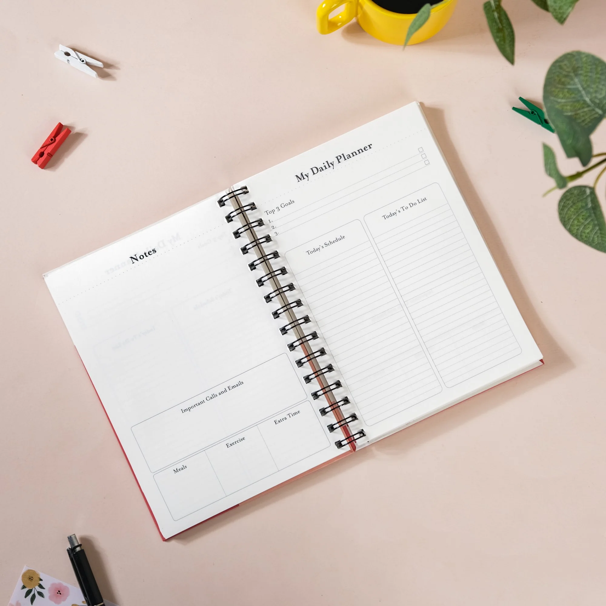 Printed Hardbound Planner And Notepad Set - Image 3