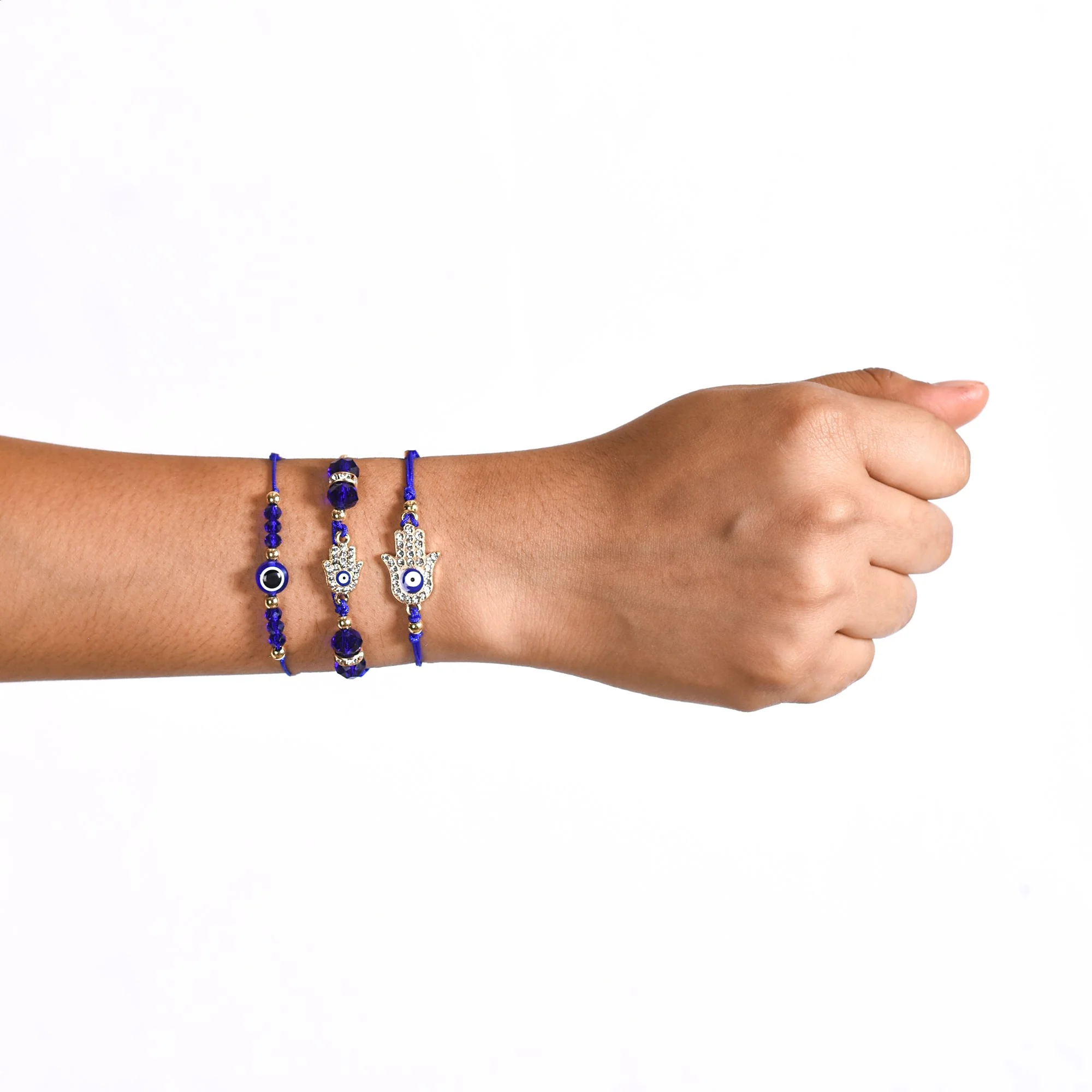 Protective Evil Eye Trio Bracelet Set Of 3 - Image 3