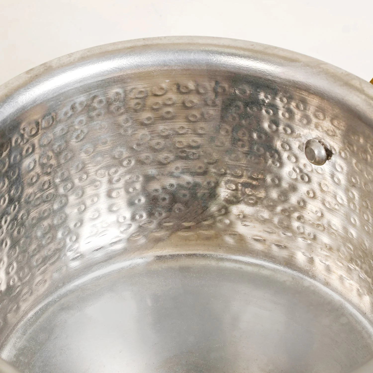 Pure Brass Hammered Saucepan 1200ml - Image 7