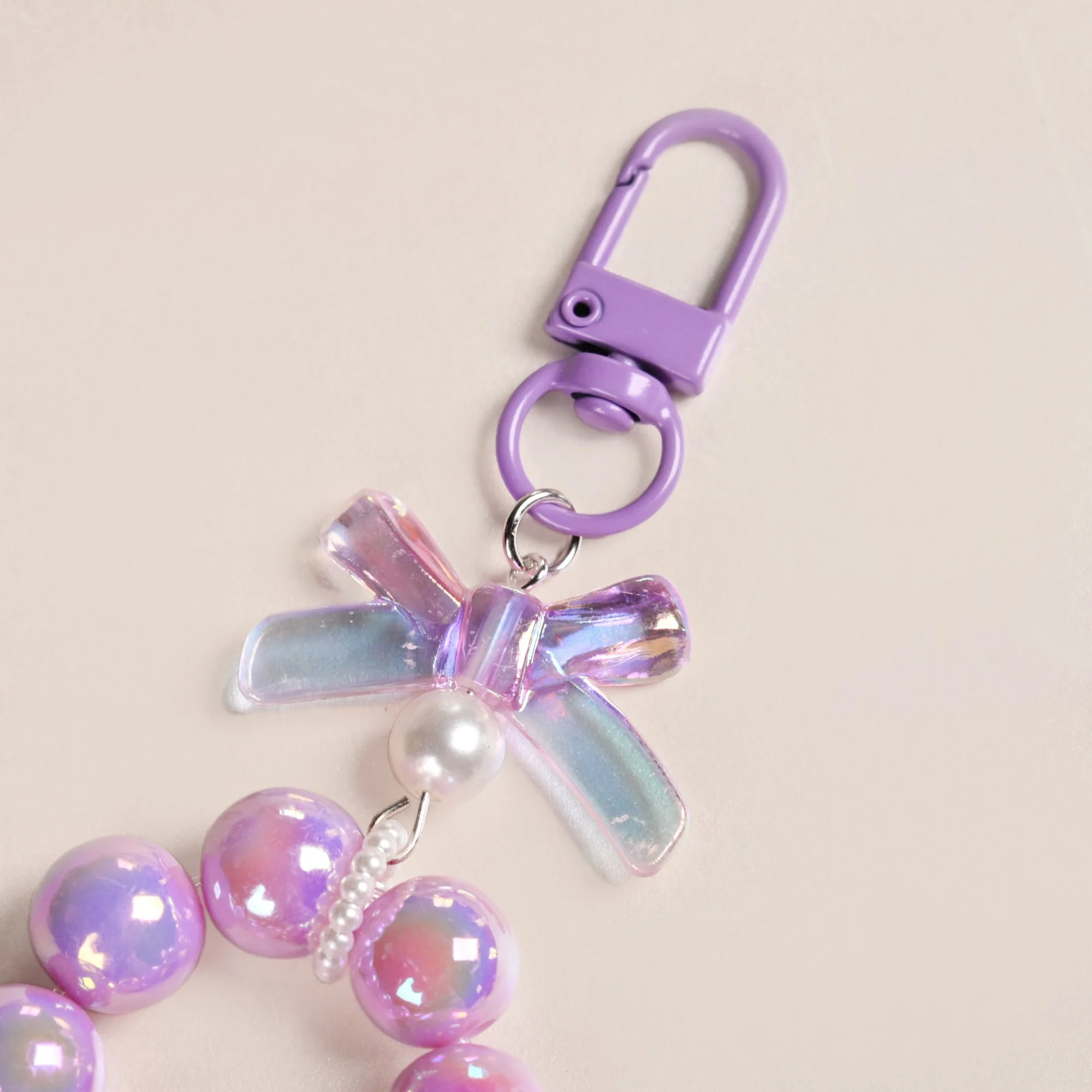 Purple Paradise Hoop Keychain - Image 5
