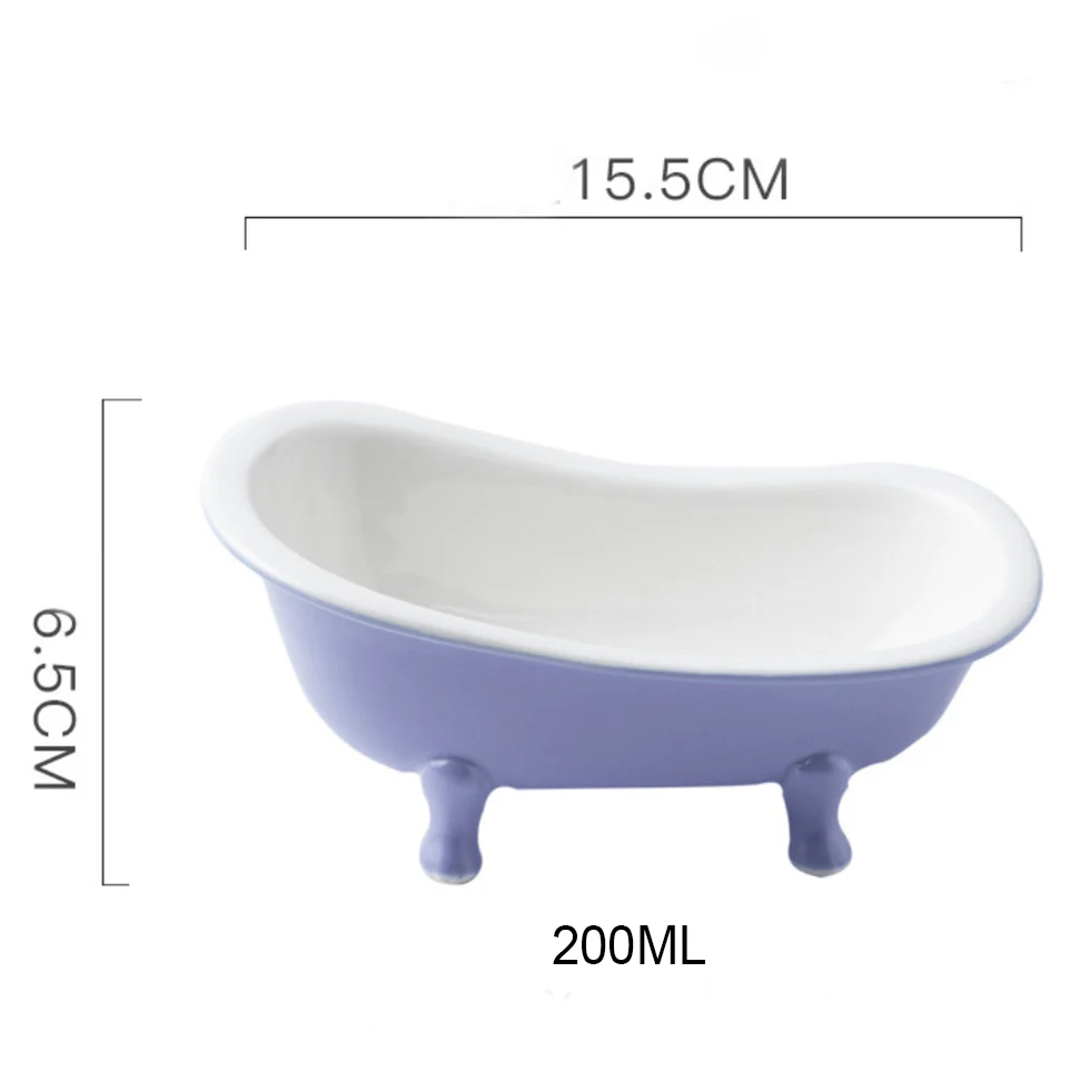 Purple Tub Ceramic Snack Bowl 200 ml - Image 8
