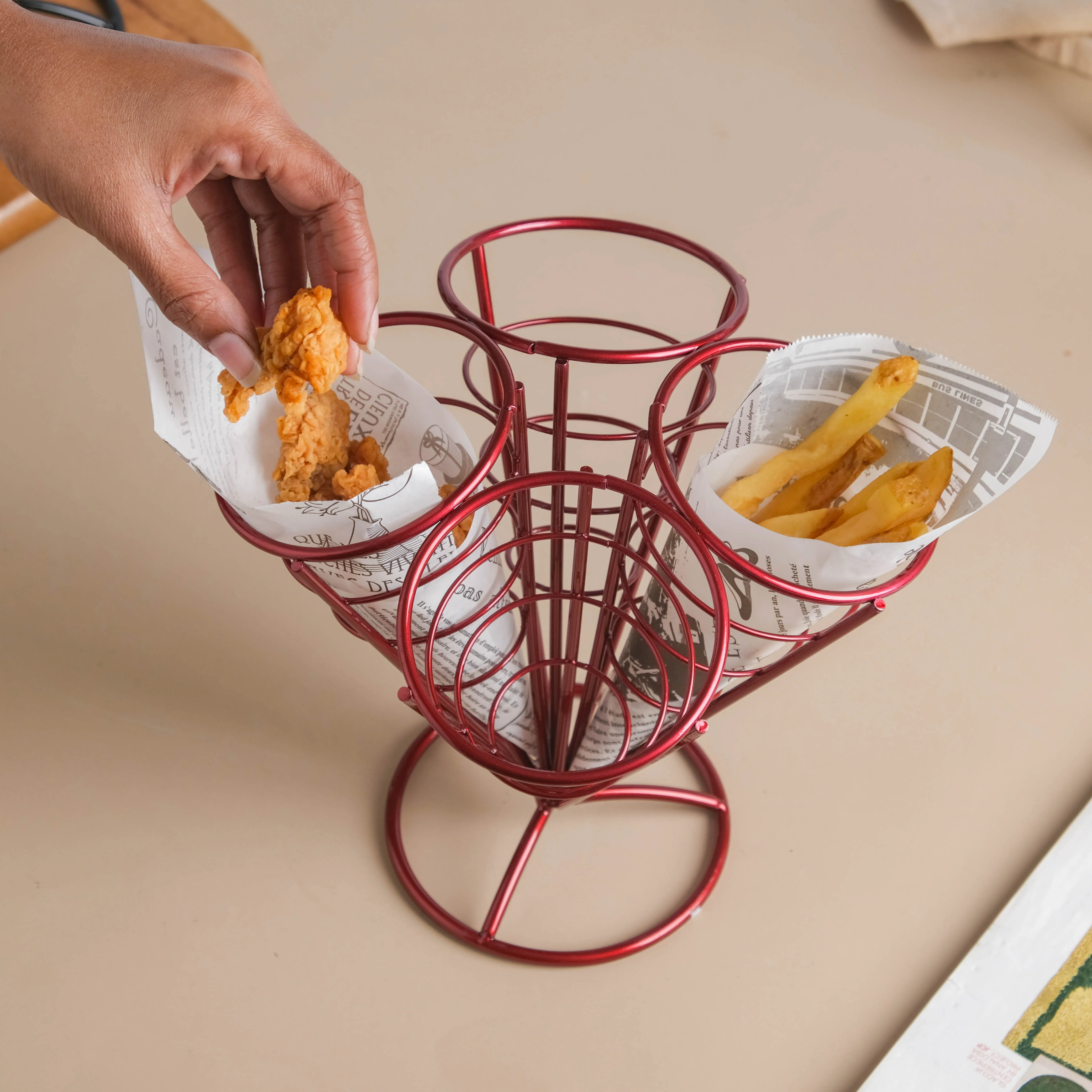 Quirky Cone Basket - Image 4
