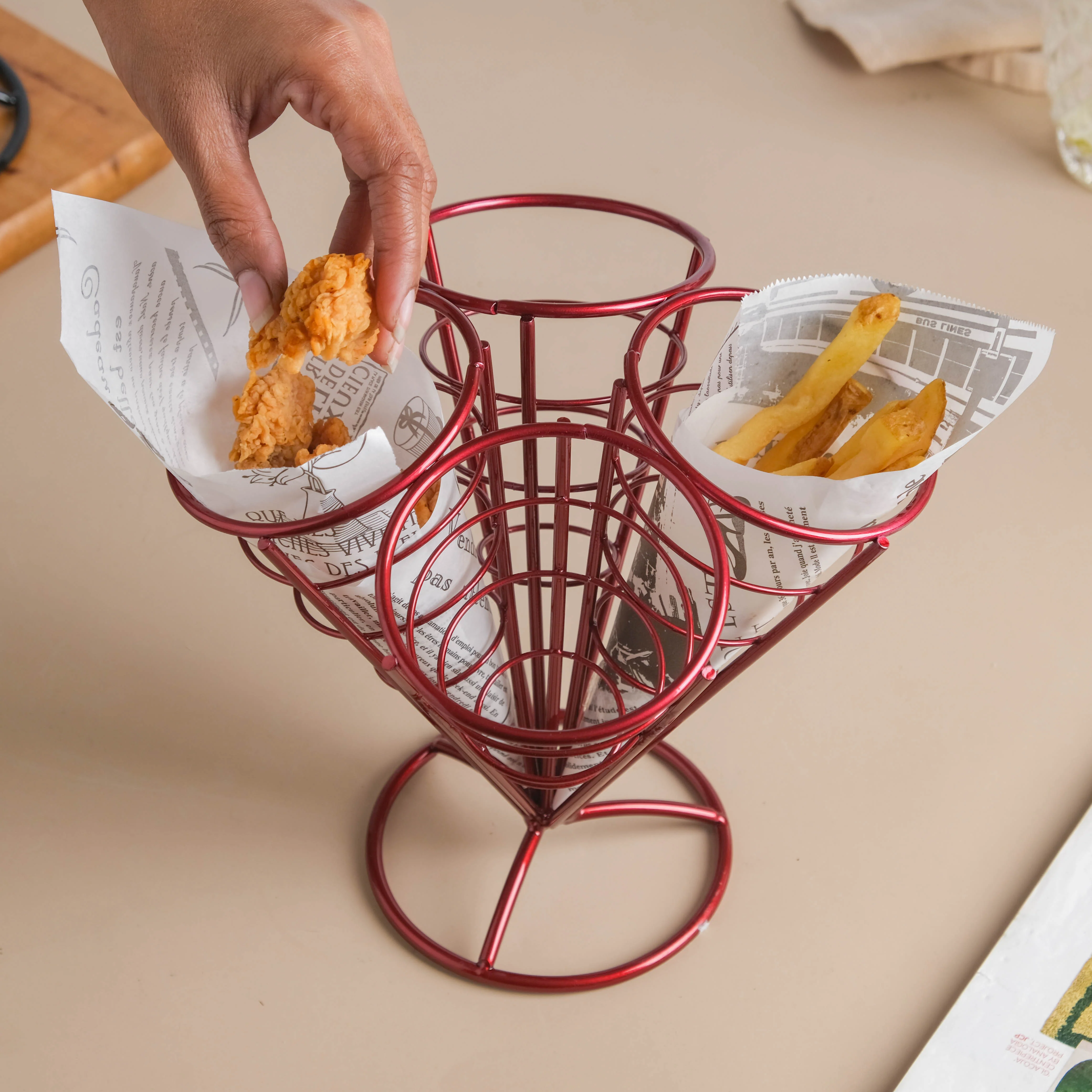 Quirky Cone Basket - Image 7