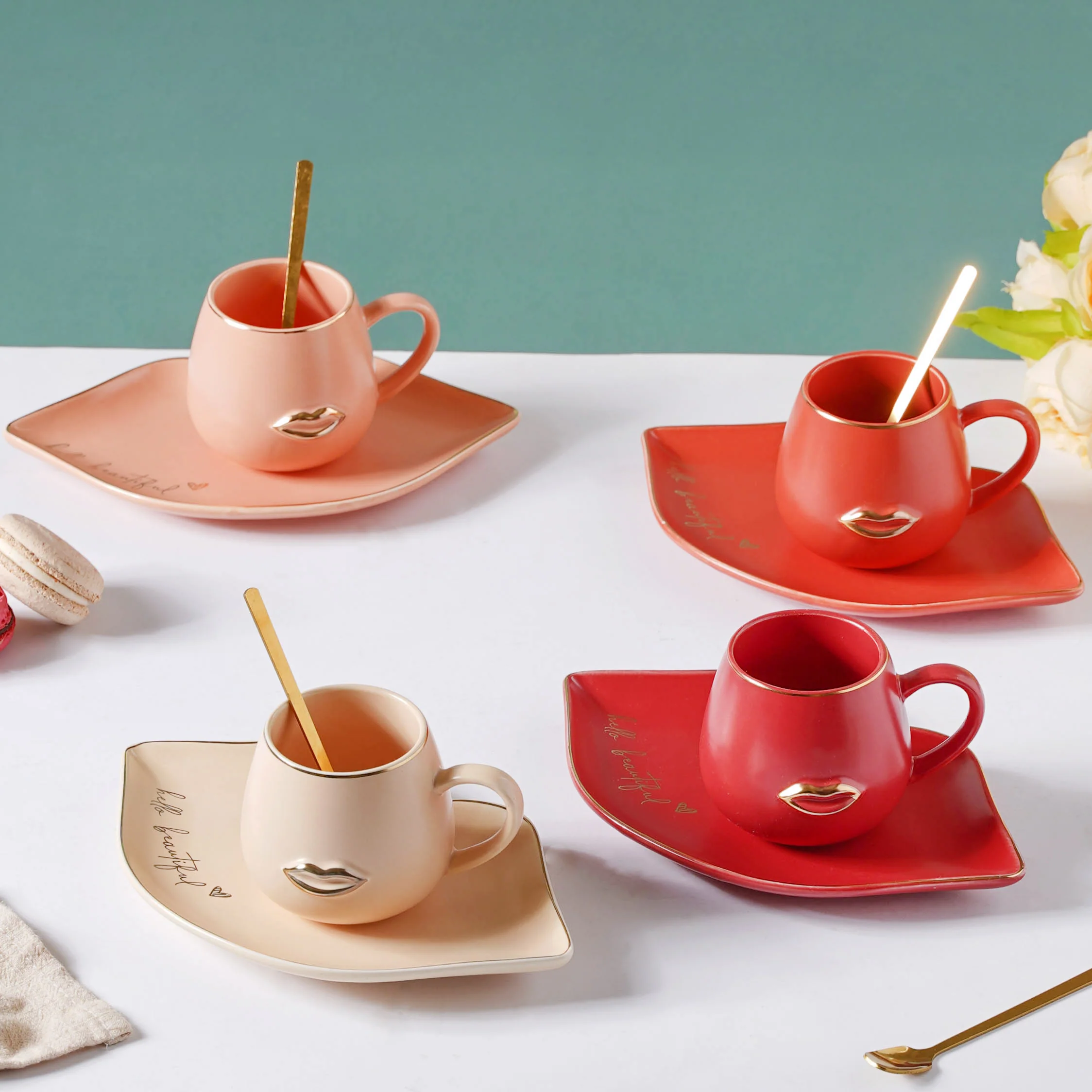 Quirky Cup and Plate Set - Image 5