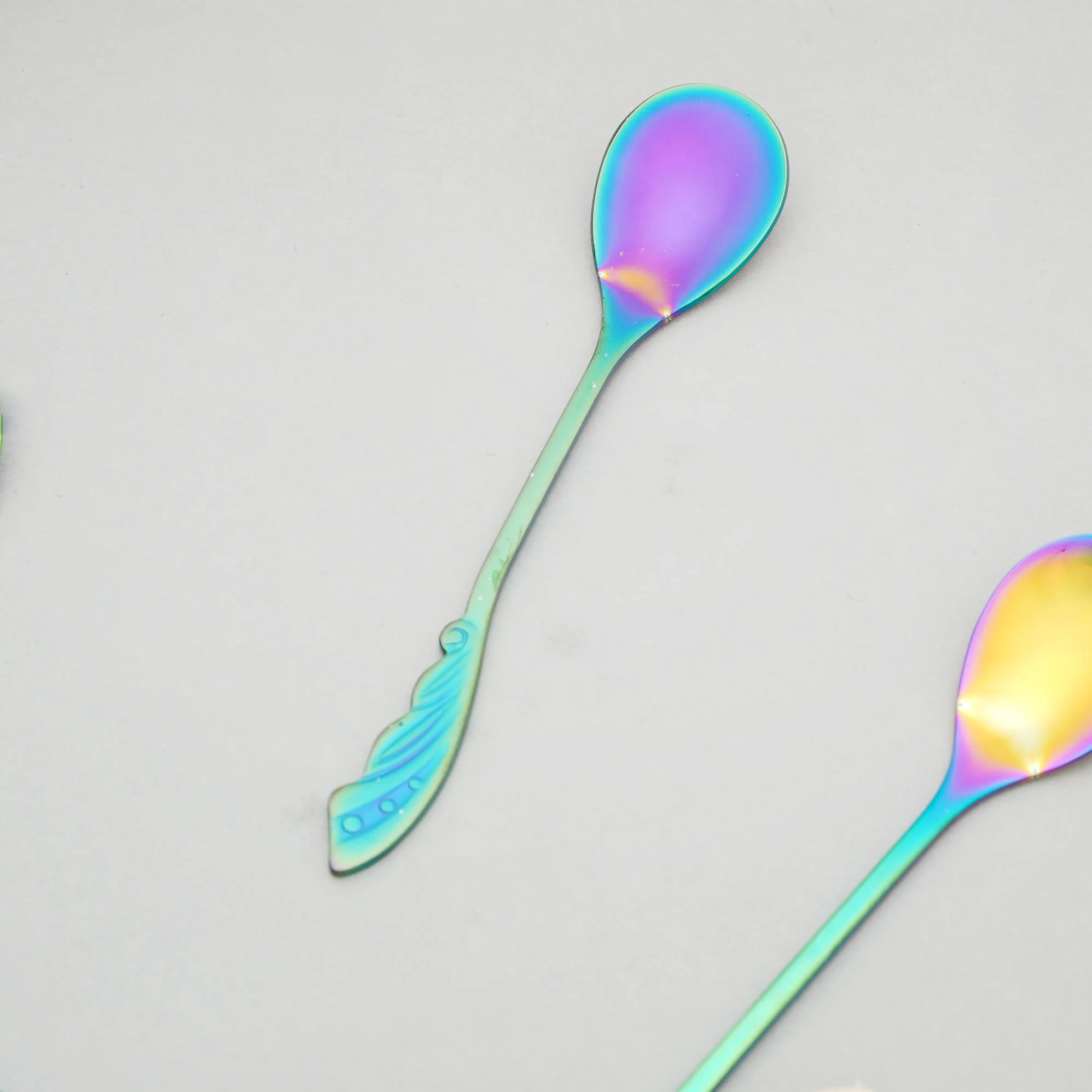 Quirky Steel Spoon Set of 3 - Image 5