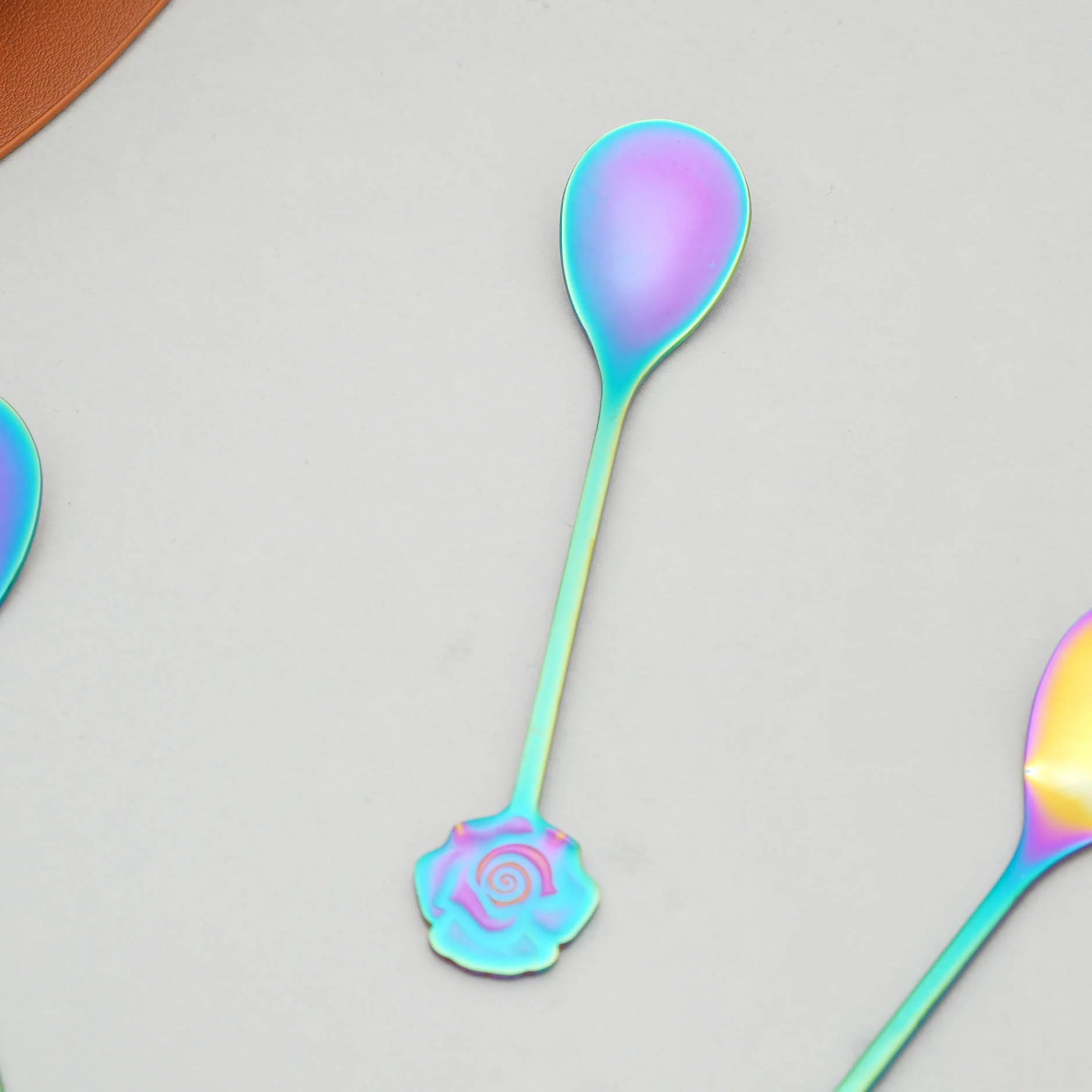 Quirky Steel Spoon Set of 3 - Image 6