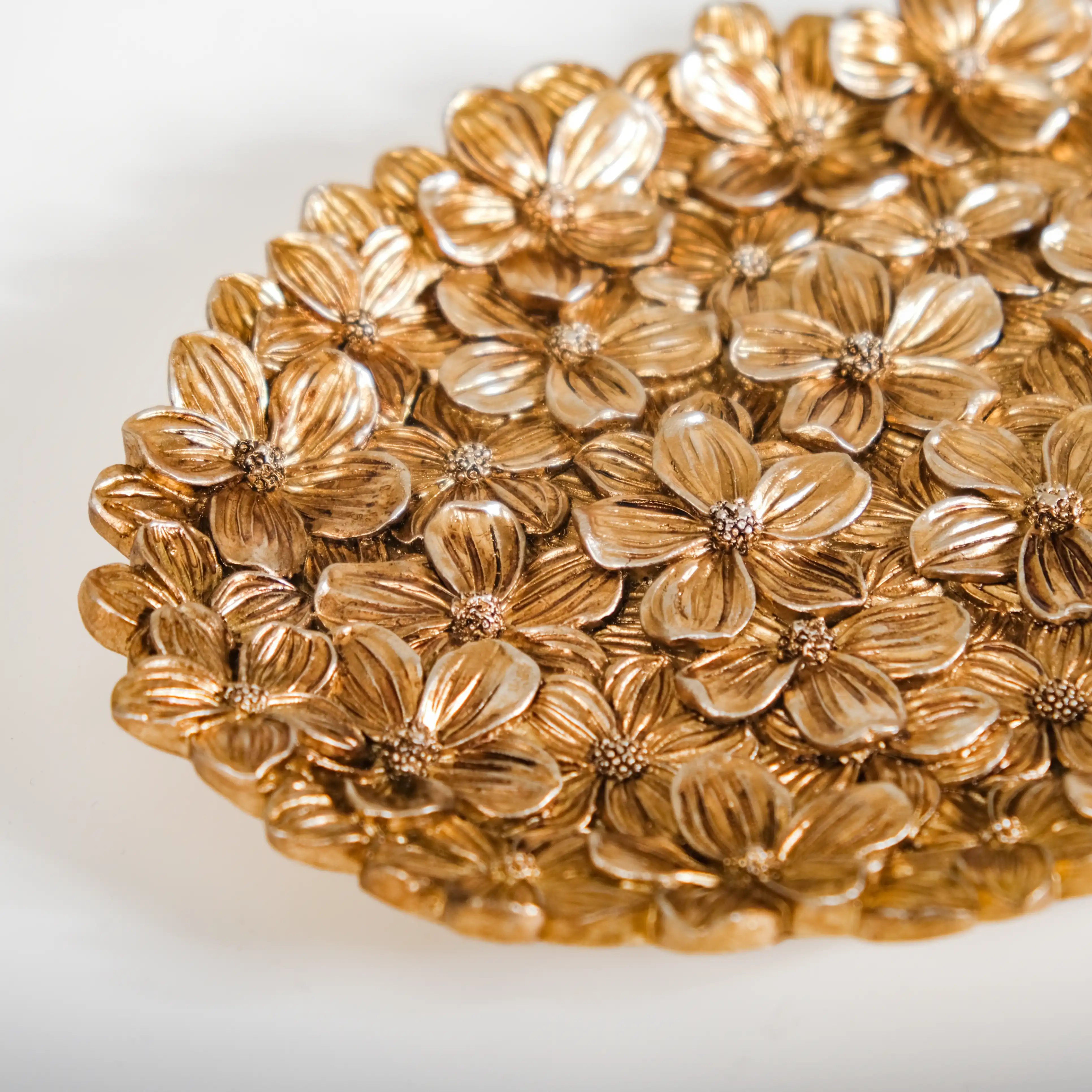 Radiant Floral Decorative Platter - Image 9