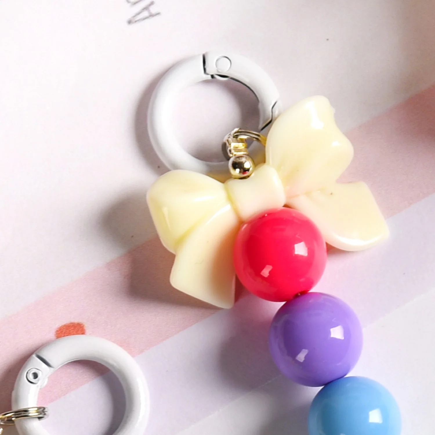 Rainbow Colour Pops Cute Keychain - Image 5