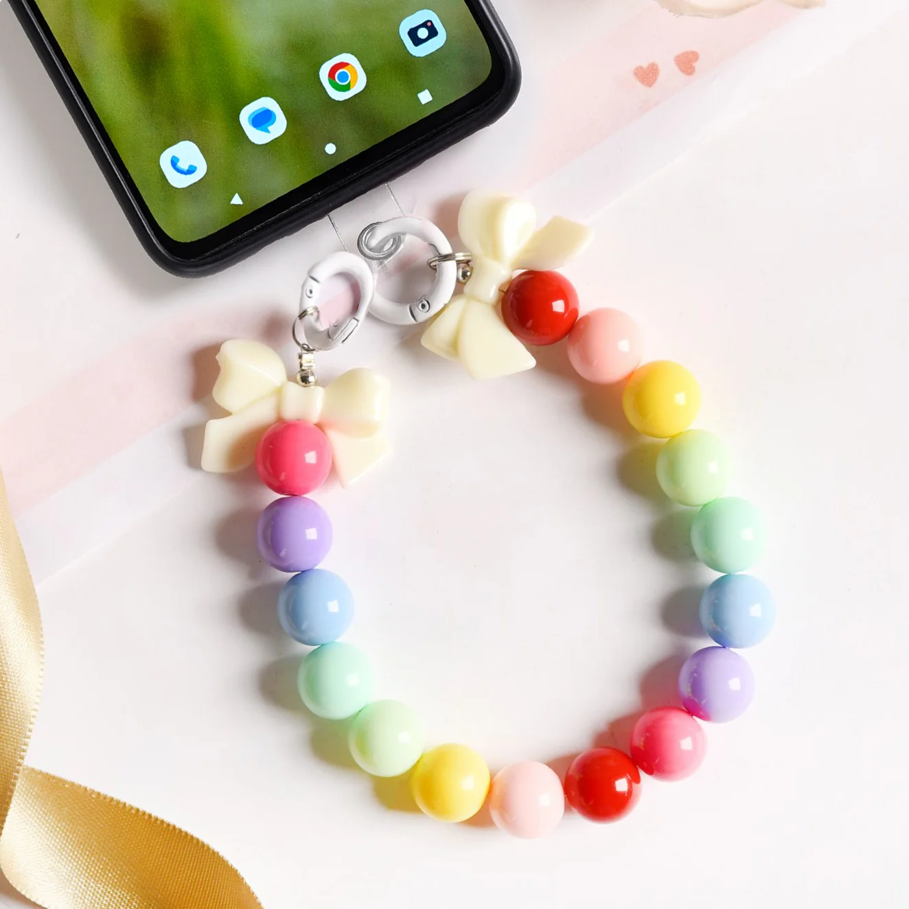 Rainbow Colour Pops Cute Keychain - Image 8