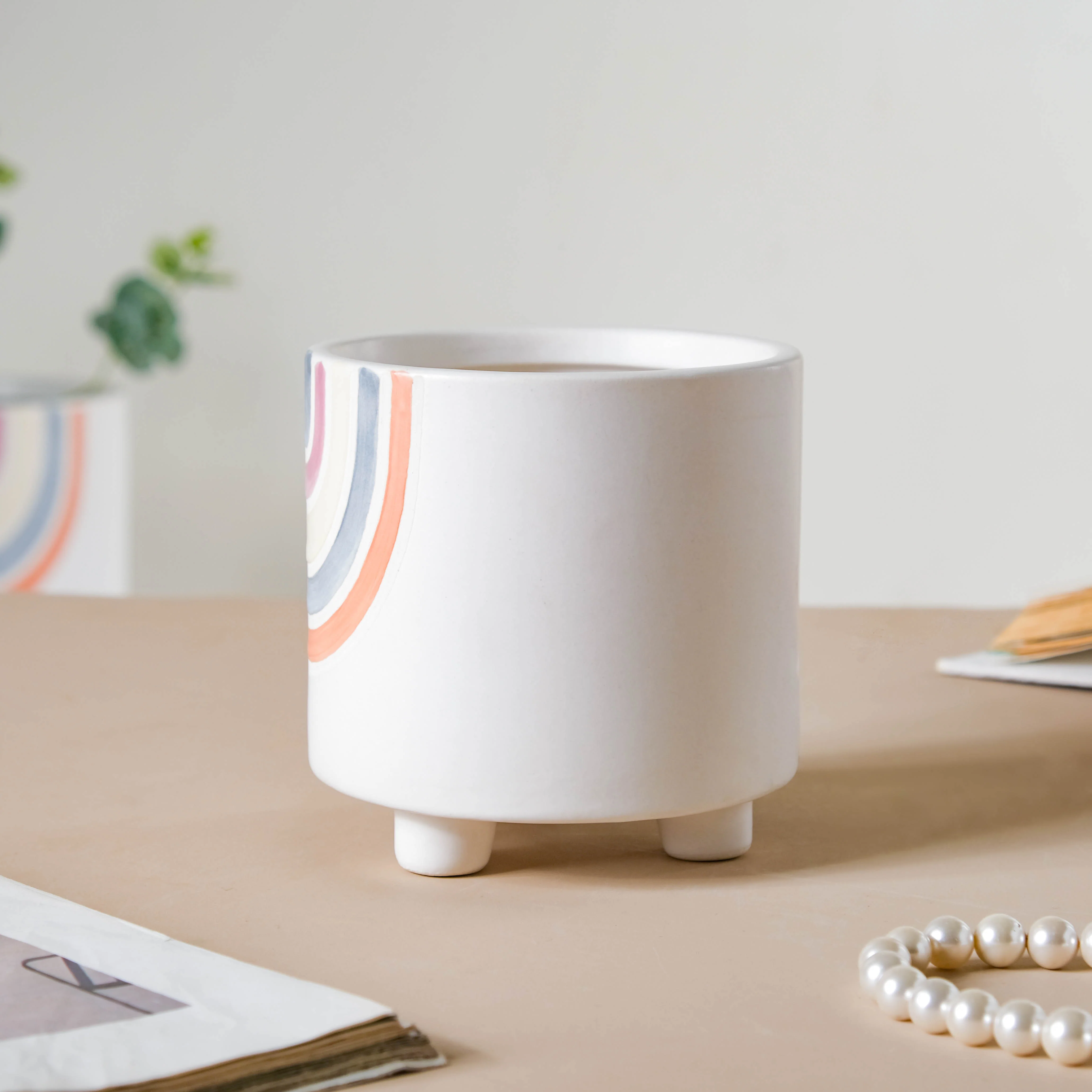 Rainbow Round Pot Small - Image 6