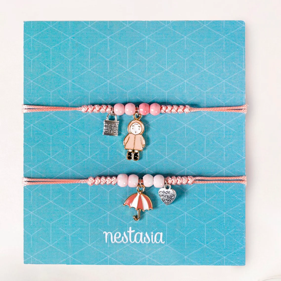 Rainy Day Charm Bracelet Set Of 2