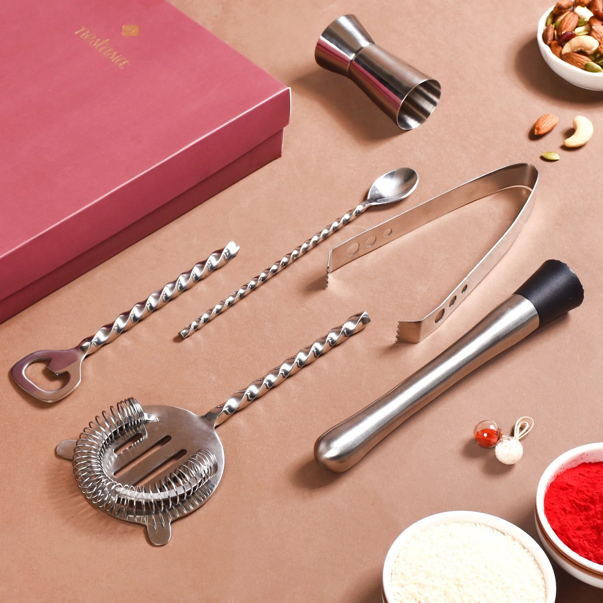Raise A Toast Festive Rakhi Hamper - Image 3