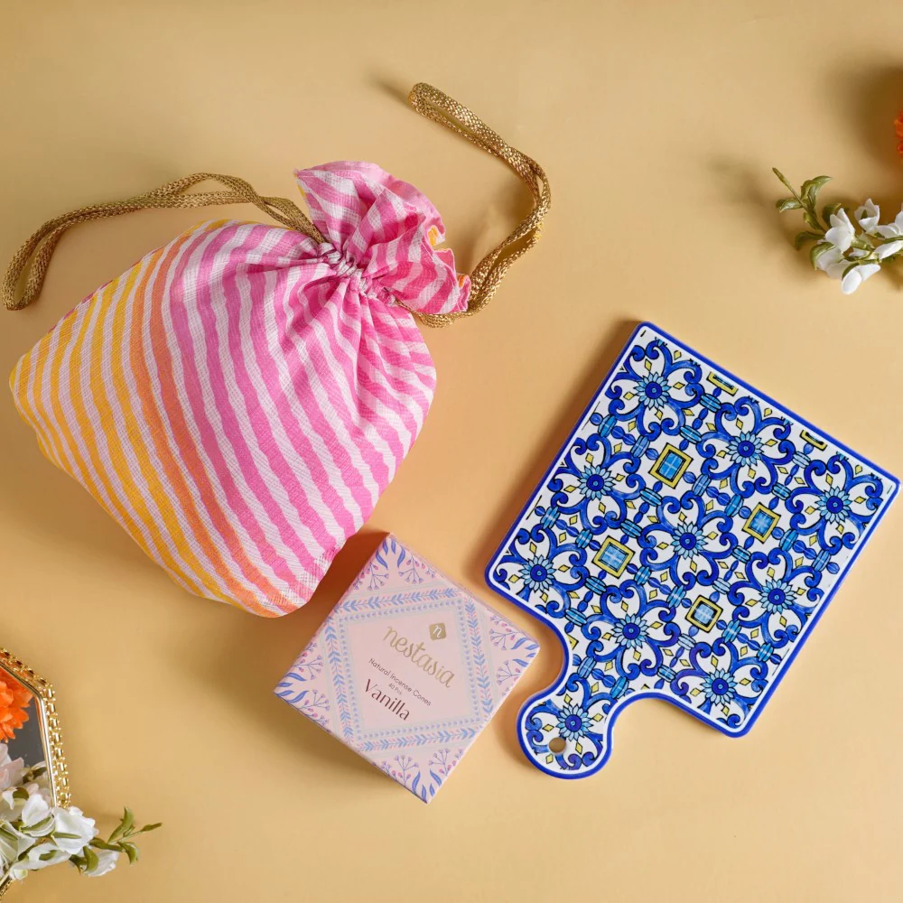 Rajasthani Wedding Gift Hamper Set Of 8 - Image 8