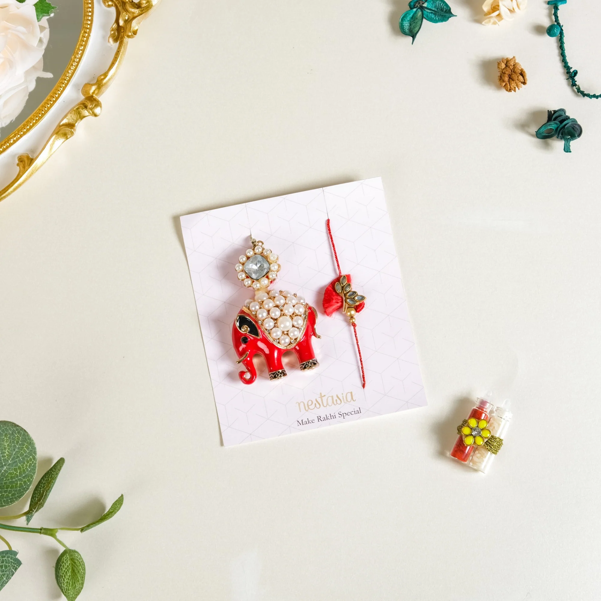Rakhi Delights Hamper Set Of 3 - Image 3