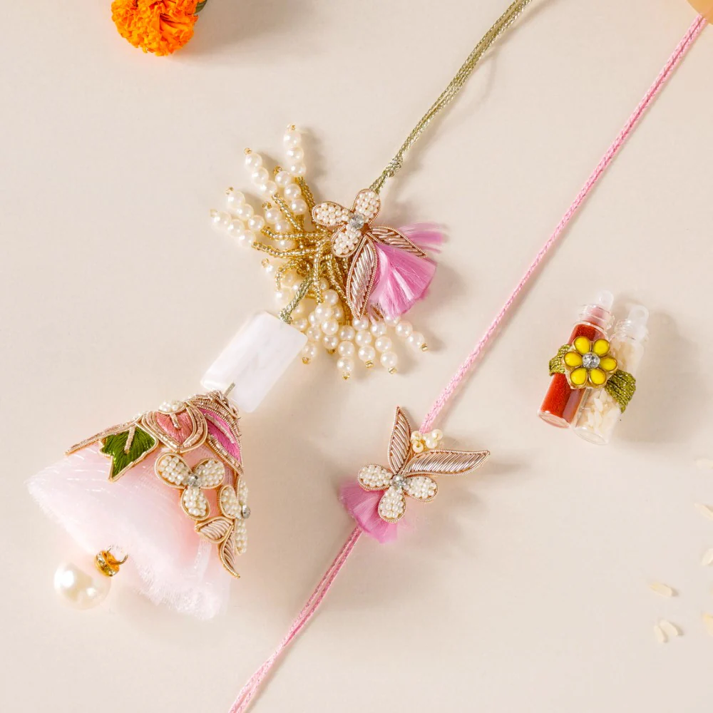 Rakhi Moments Gift Hamper Set Of 3 - Image 3