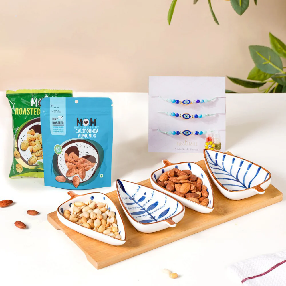 Rakhi Platter Delights Gift Set Of 5 - Image 2
