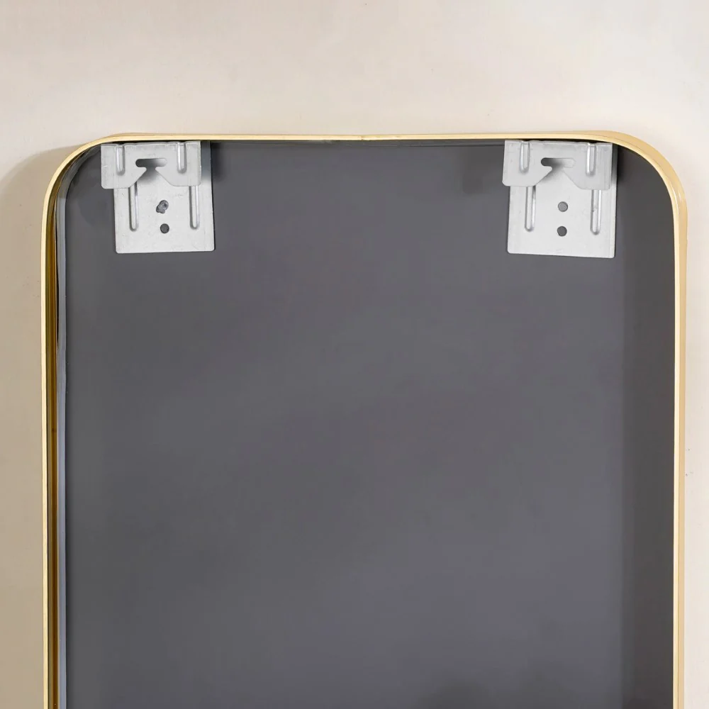 Rectangle Vanity Mirror Gold 23 x 16 Inches - Image 5