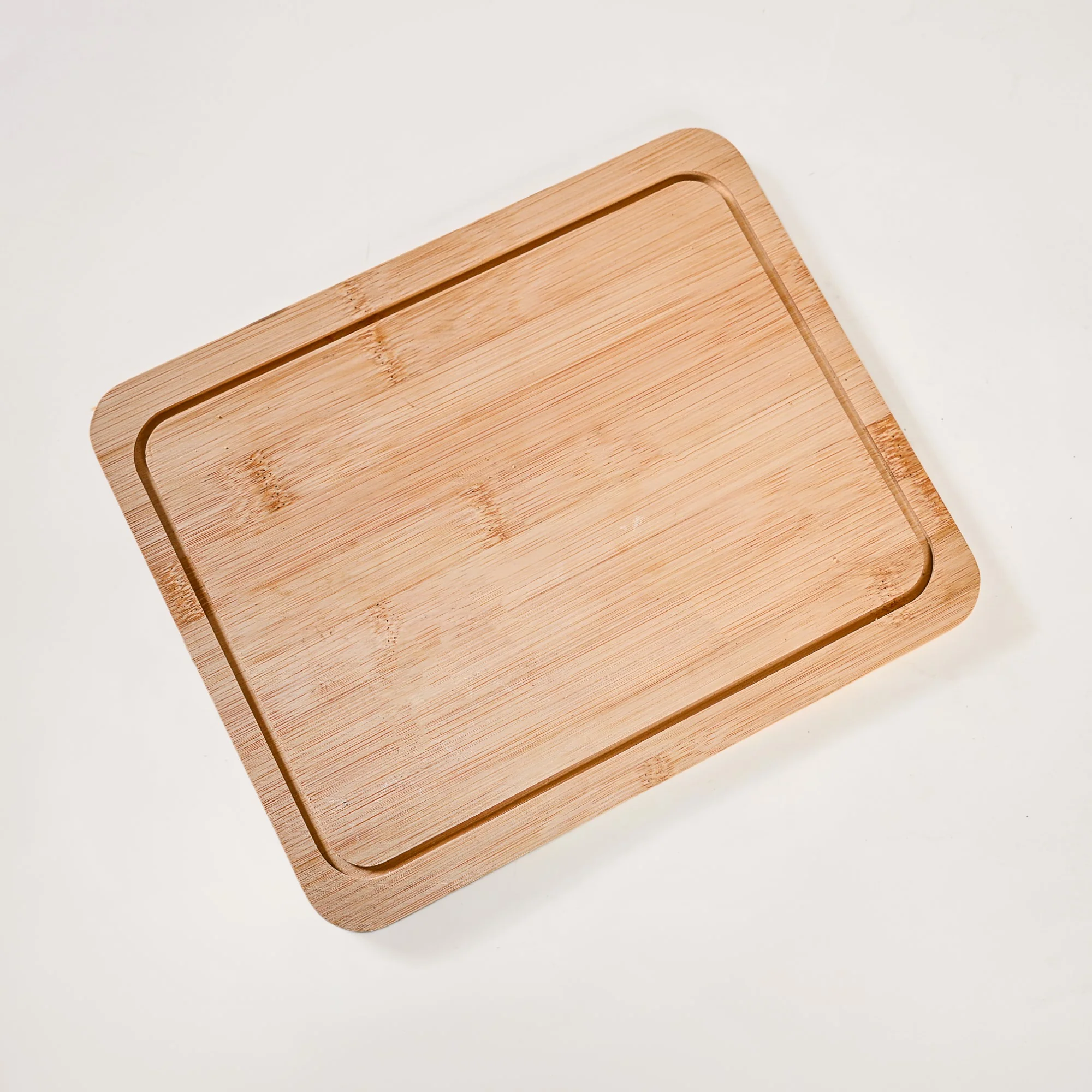 Rectangle Wooden Cake Stand With Cloche - Image 3