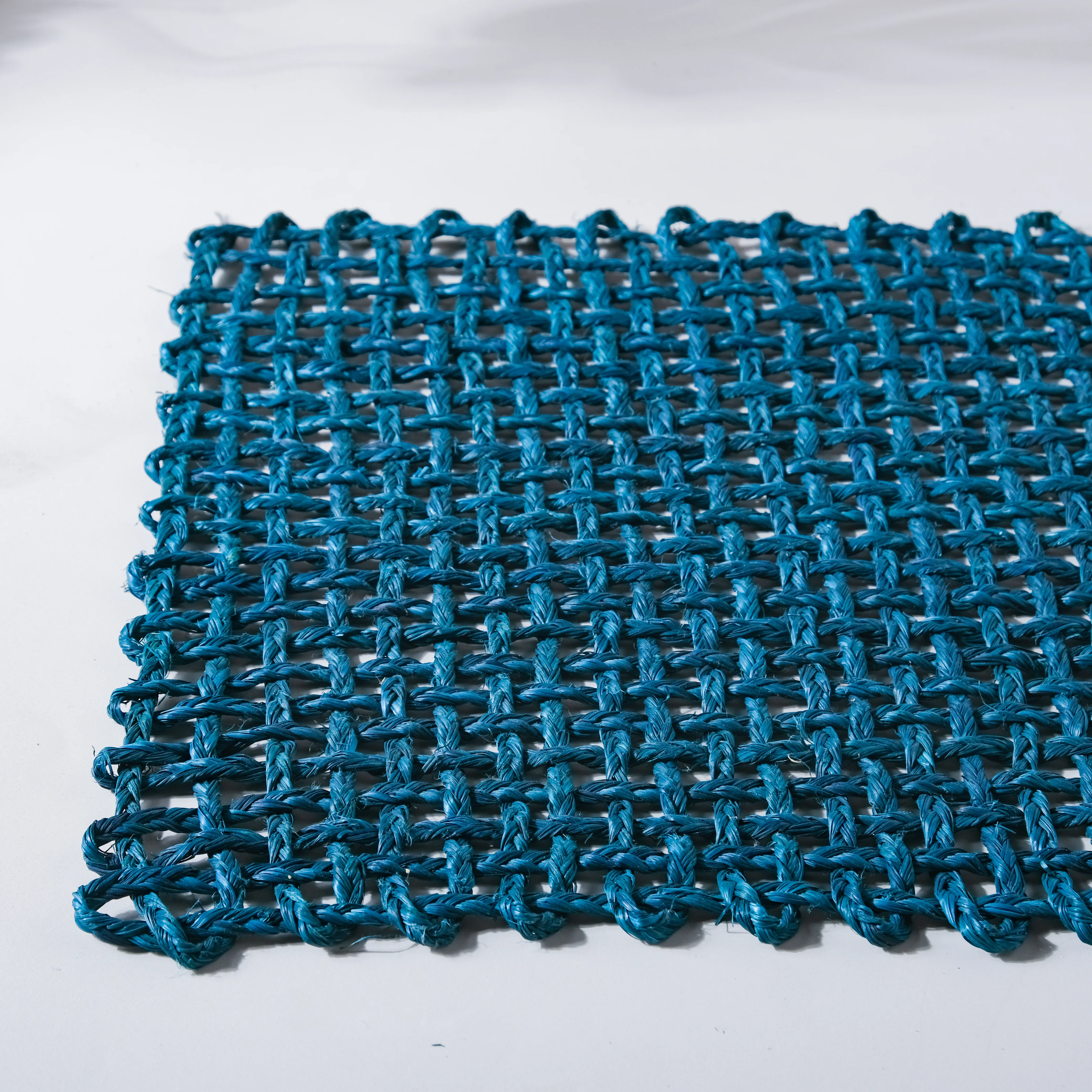 Rectangular Sabai Mat Sapphire Blue - Image 6