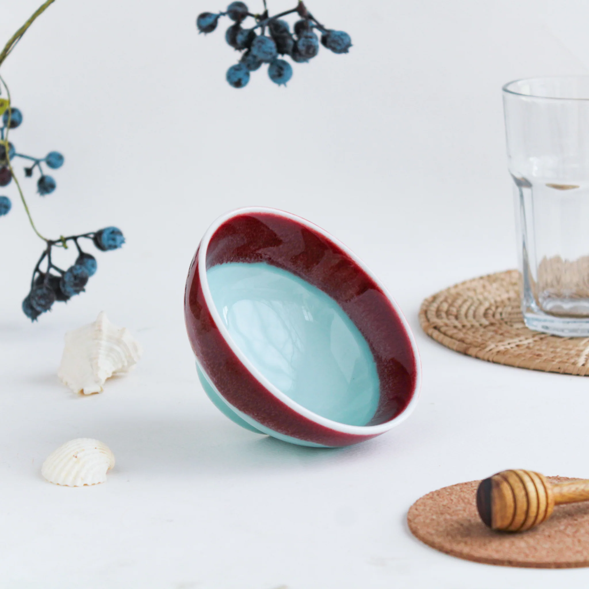 Red And Blue Bowl - Set of 2 200 ml - Image 10