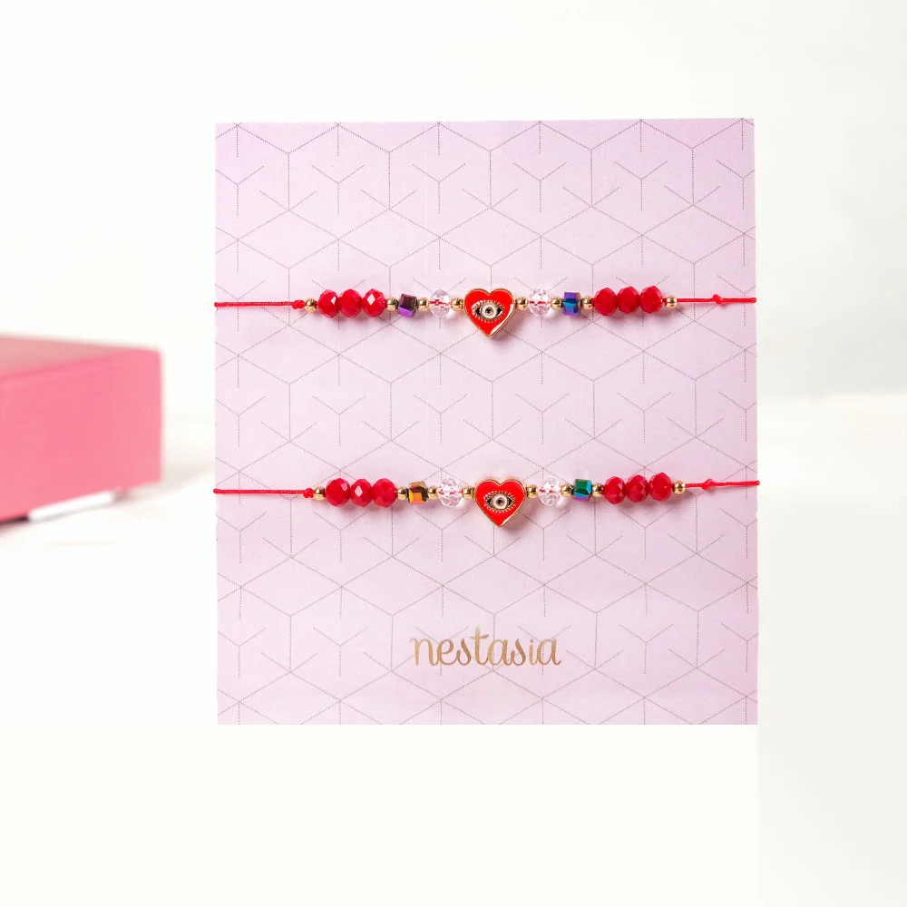 Red Divine Hamsa Protective Bracelet