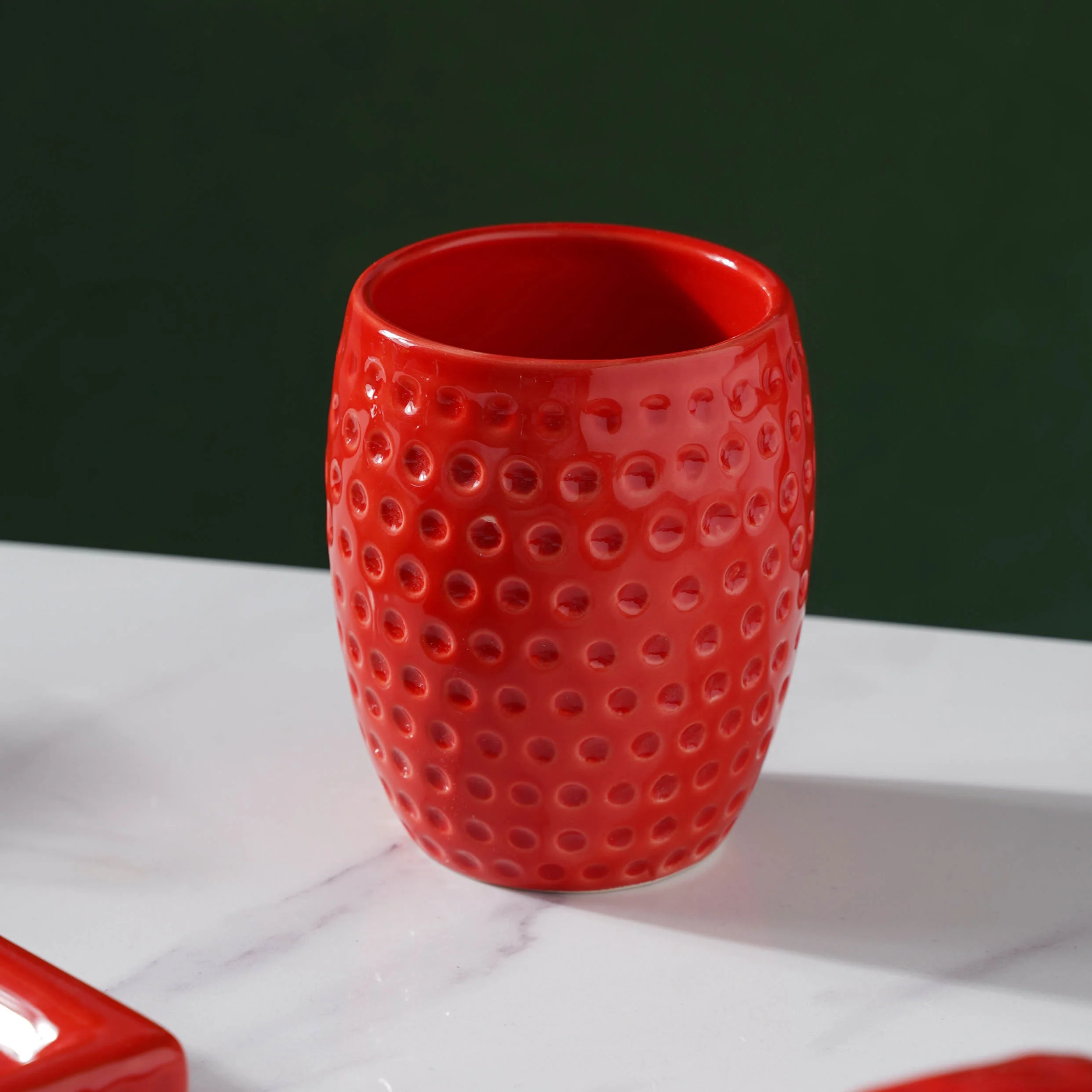 Red Fantasia Bath Set - Image 4