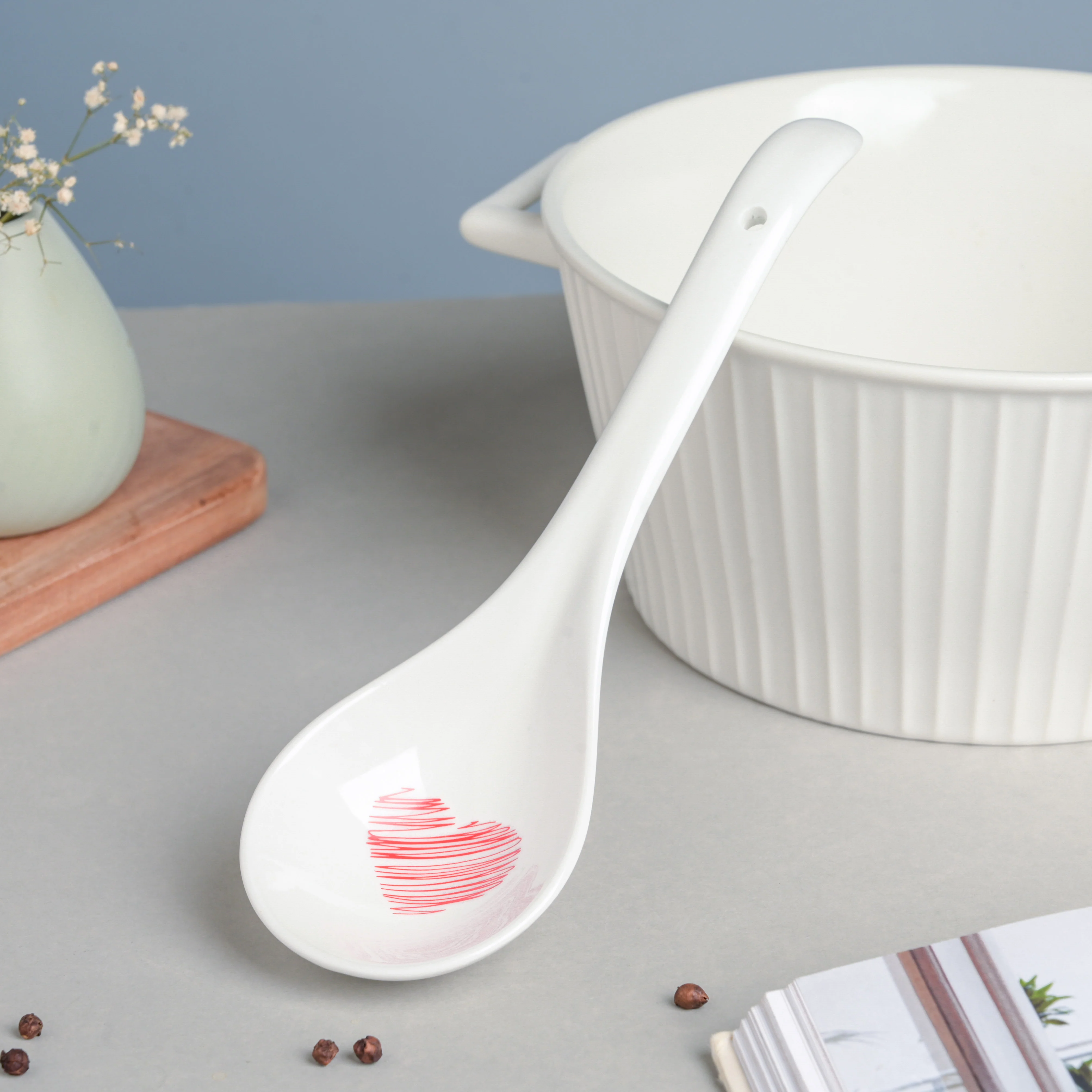 Red Heart Serving Spoon - Image 5