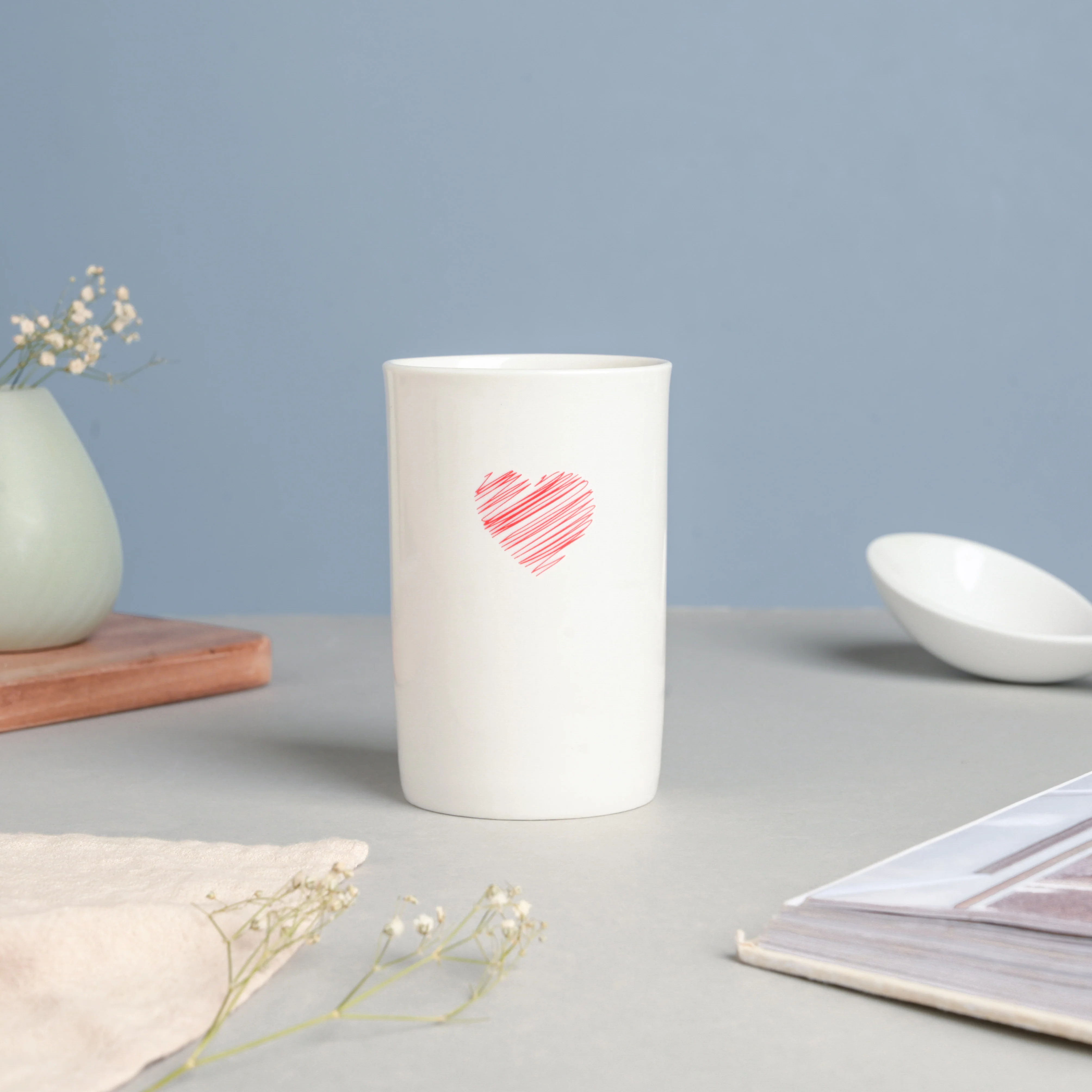 Red Heart Stationary Stand 250 ml - Image 3