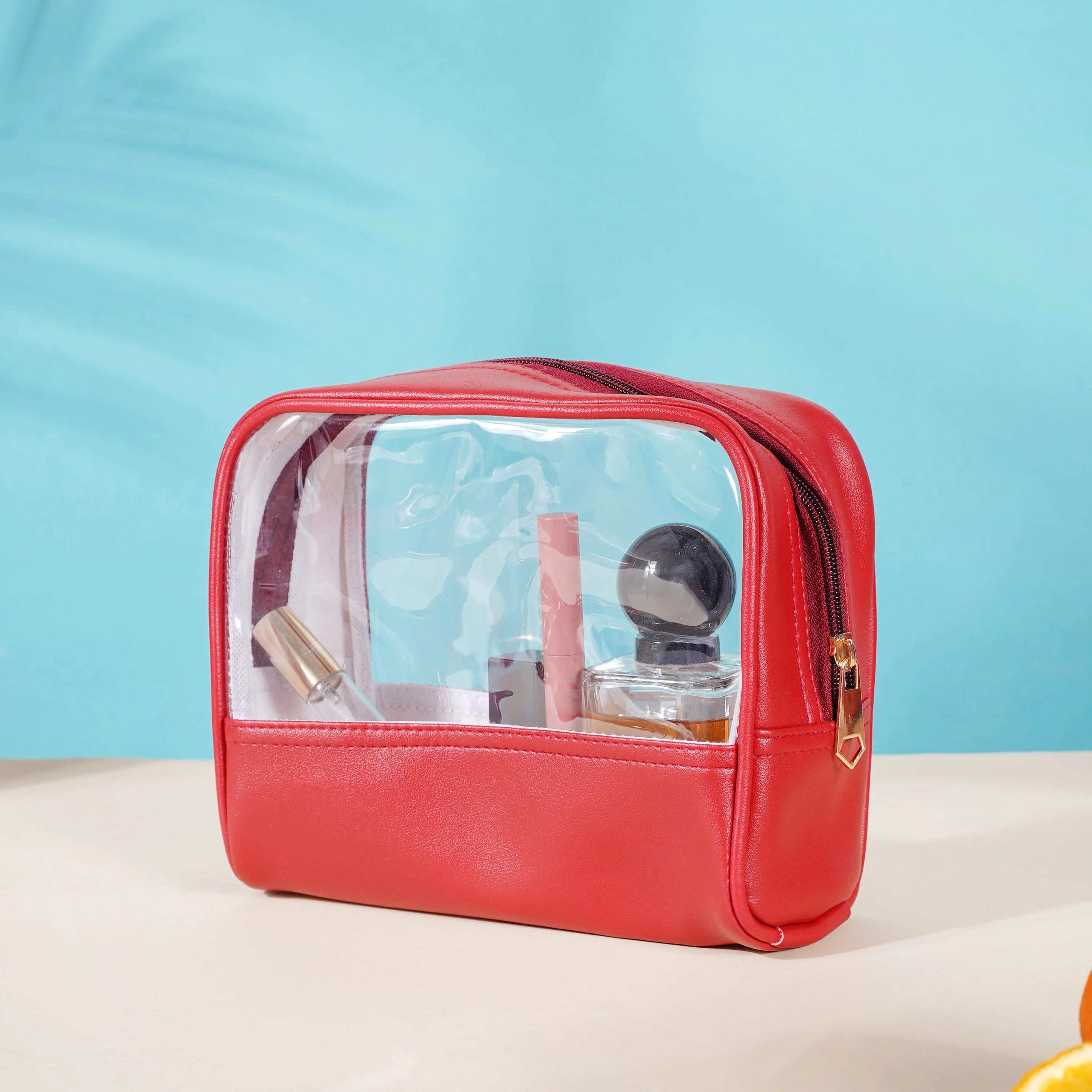 Red Travel Kit Set of 4 - Image 13
