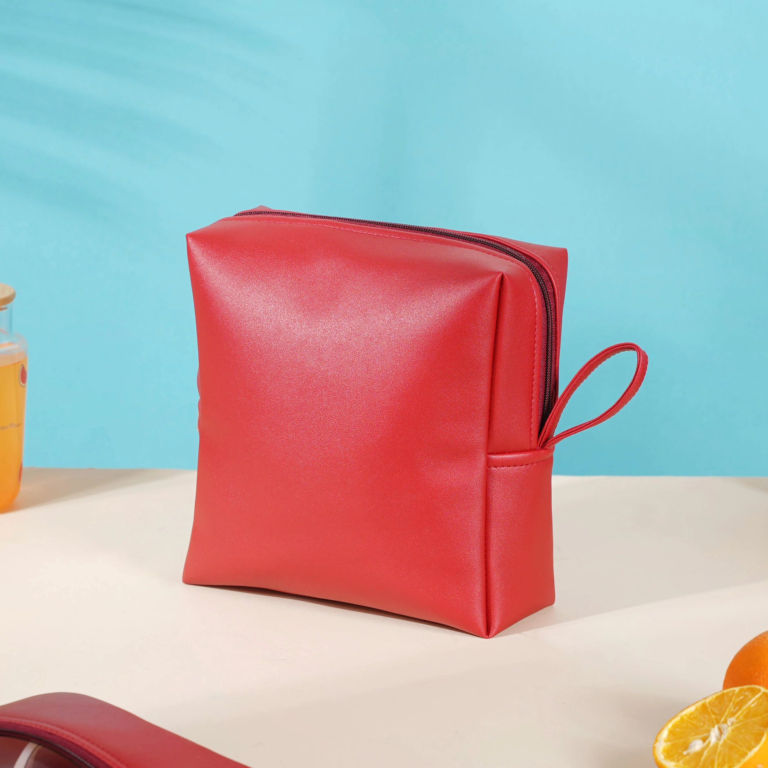 Red Travel Kit Set of 4 - Image 15