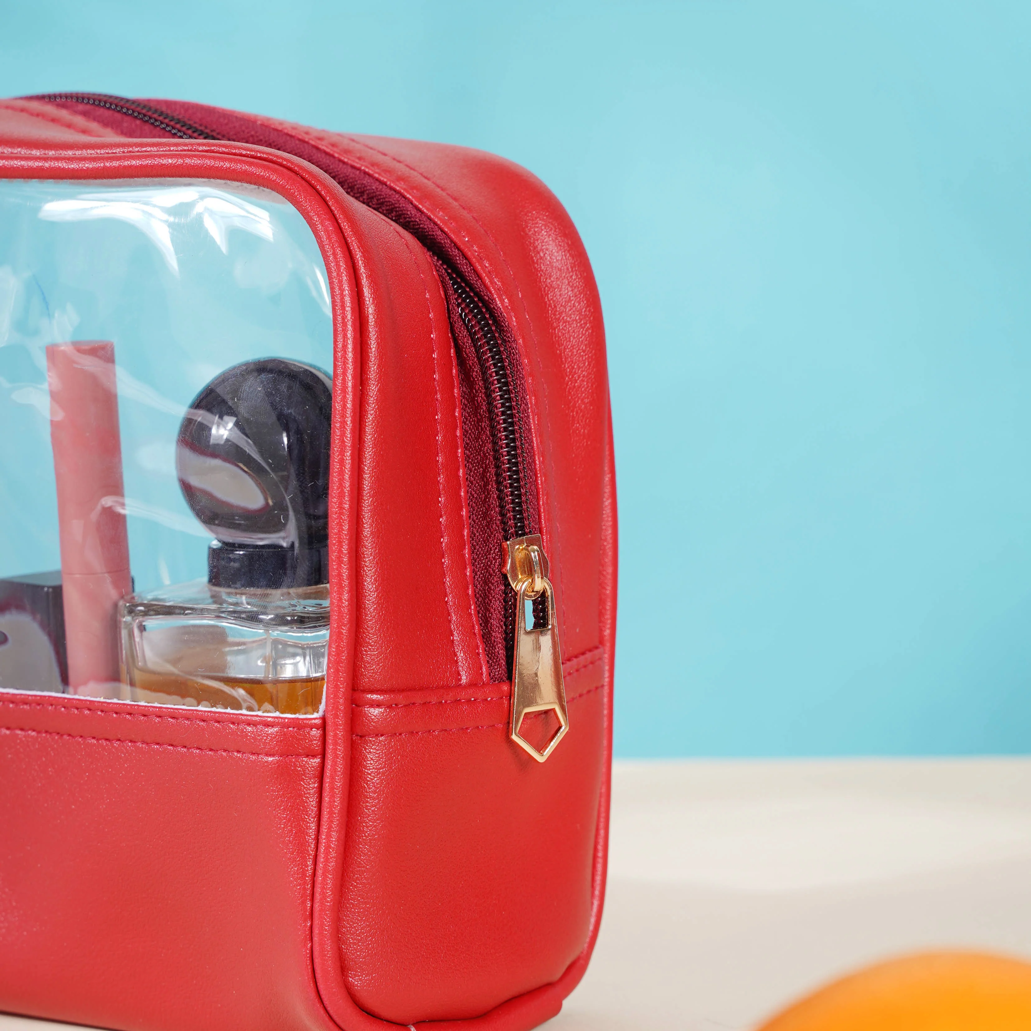 Red Travel Kit Set of 4 - Image 17
