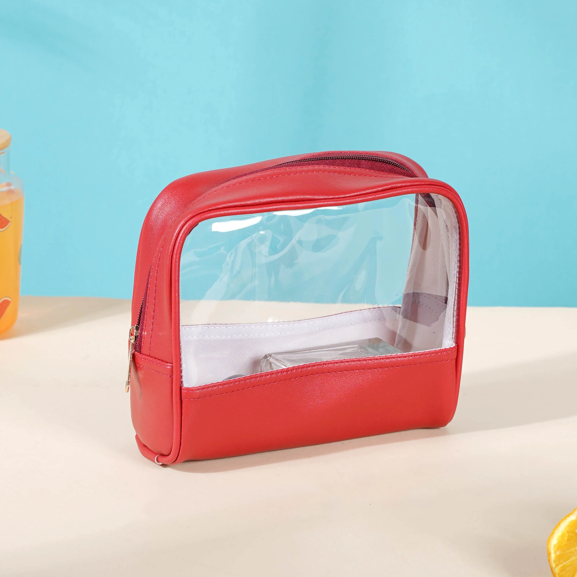 Red Travel Kit Set of 4 - Image 6