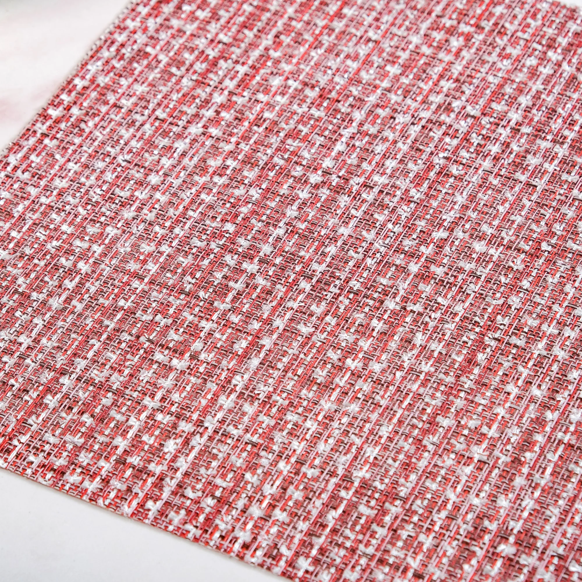 Red White Placemat Set Of 6 - Image 6