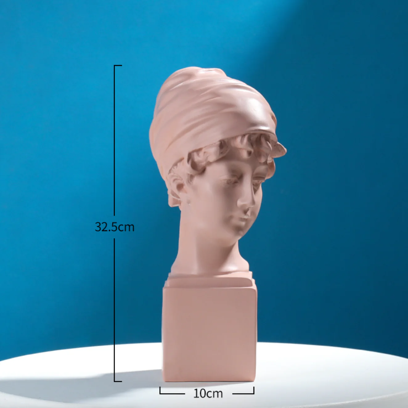 Resin Sculpture Beige - Image 7
