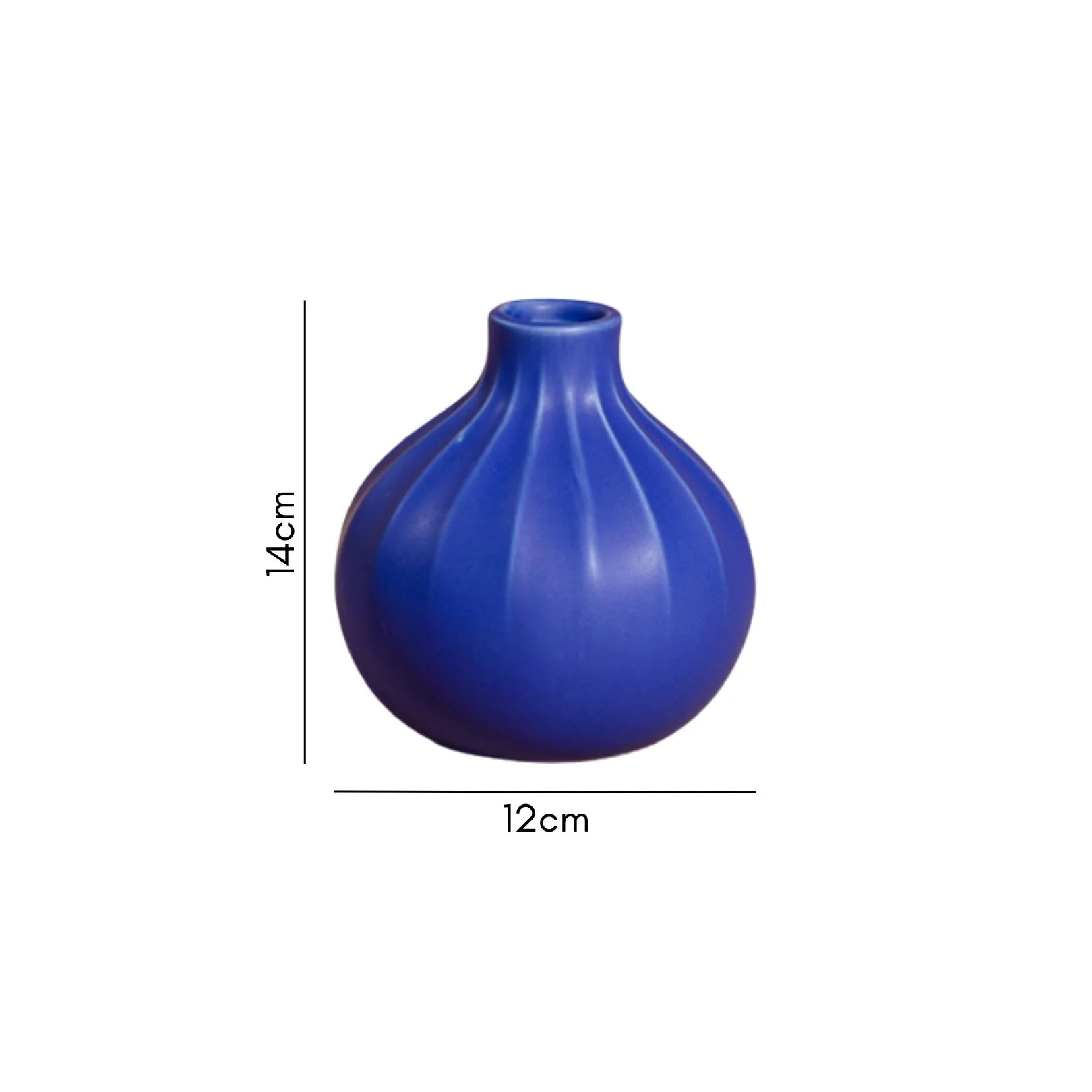 Ribbed Contemporary Vase - Image 11