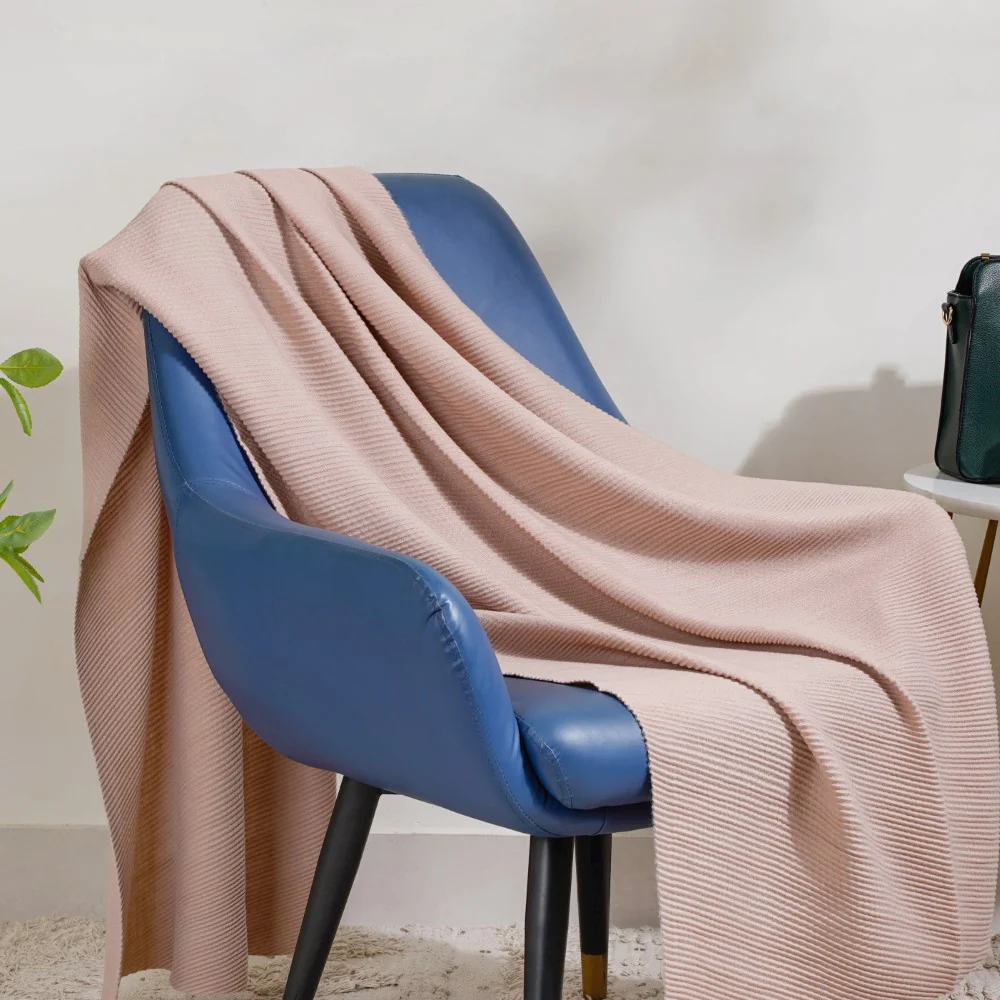 Ribbed Pret Scarf Beige - Image 2