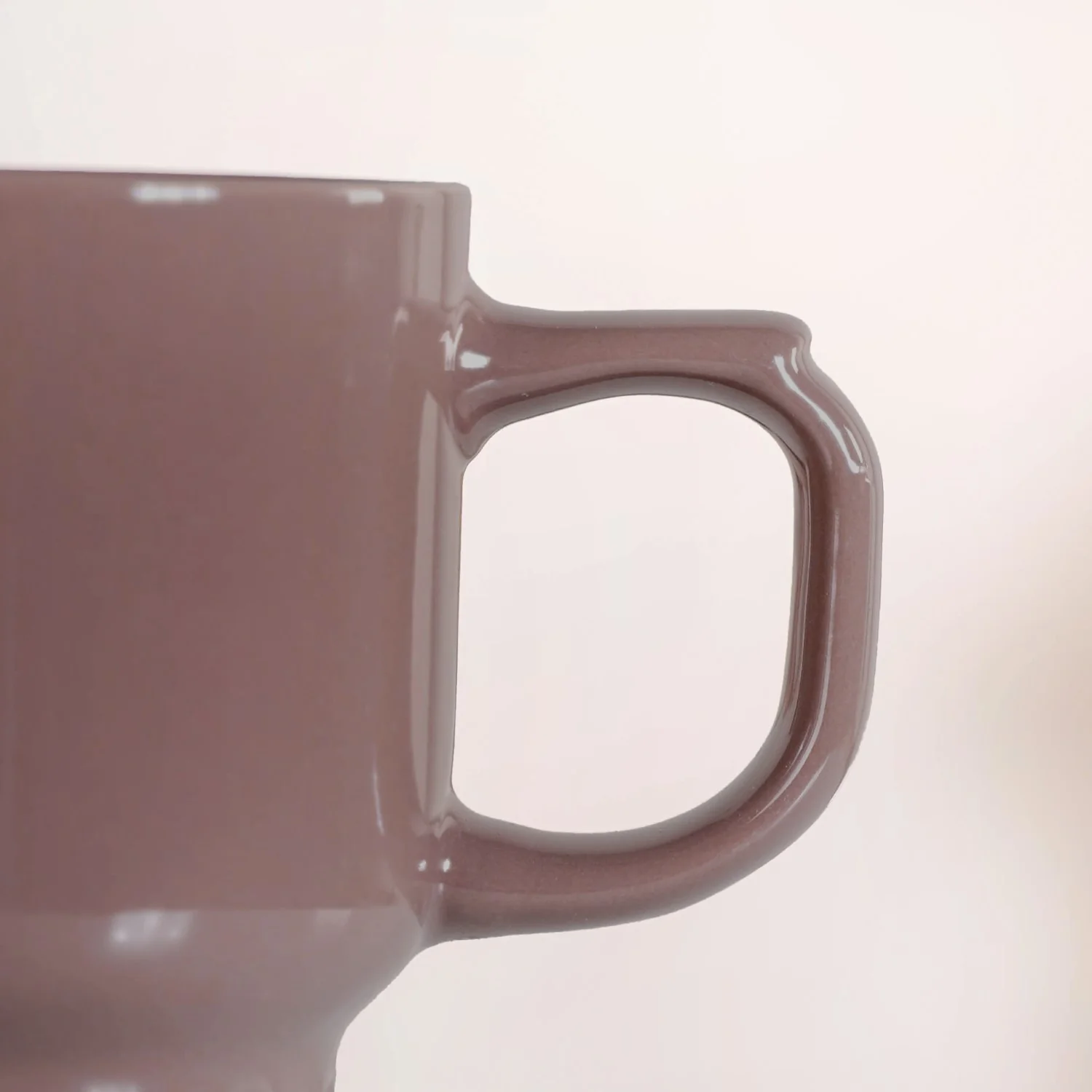 Ribelle Ceramic Stackable Mug Set Of 4 Taupe 270ml - Image 7