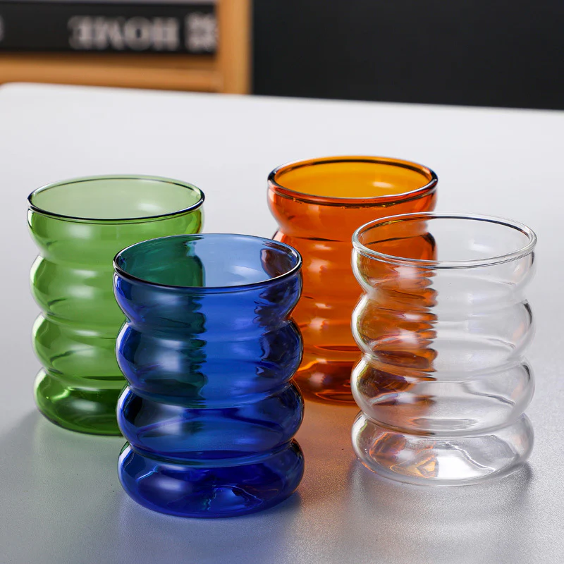 Ripple Puffy Glass Amber - Image 8