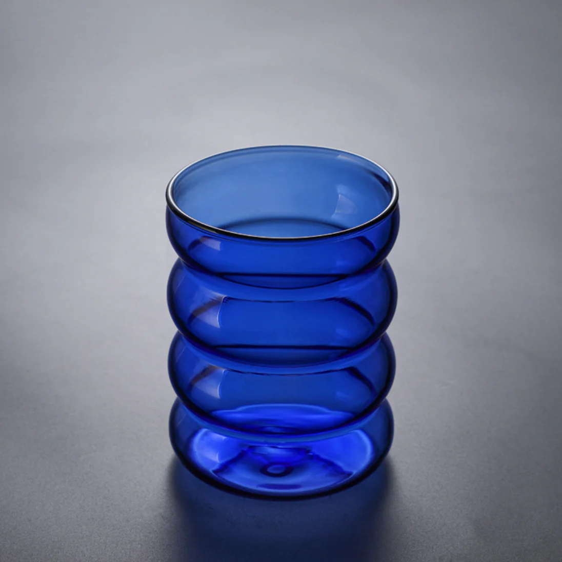 Ripple Puffy Glass Blue - Image 8