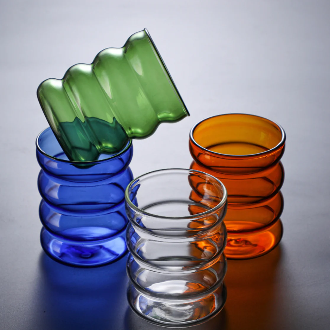 Ripple Puffy Glass Transparent - Image 9