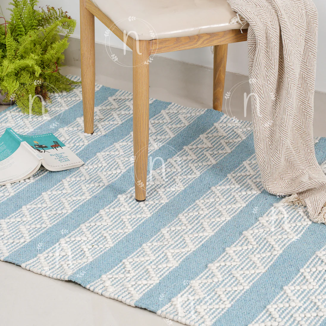 River Pattern Rug - Image 5