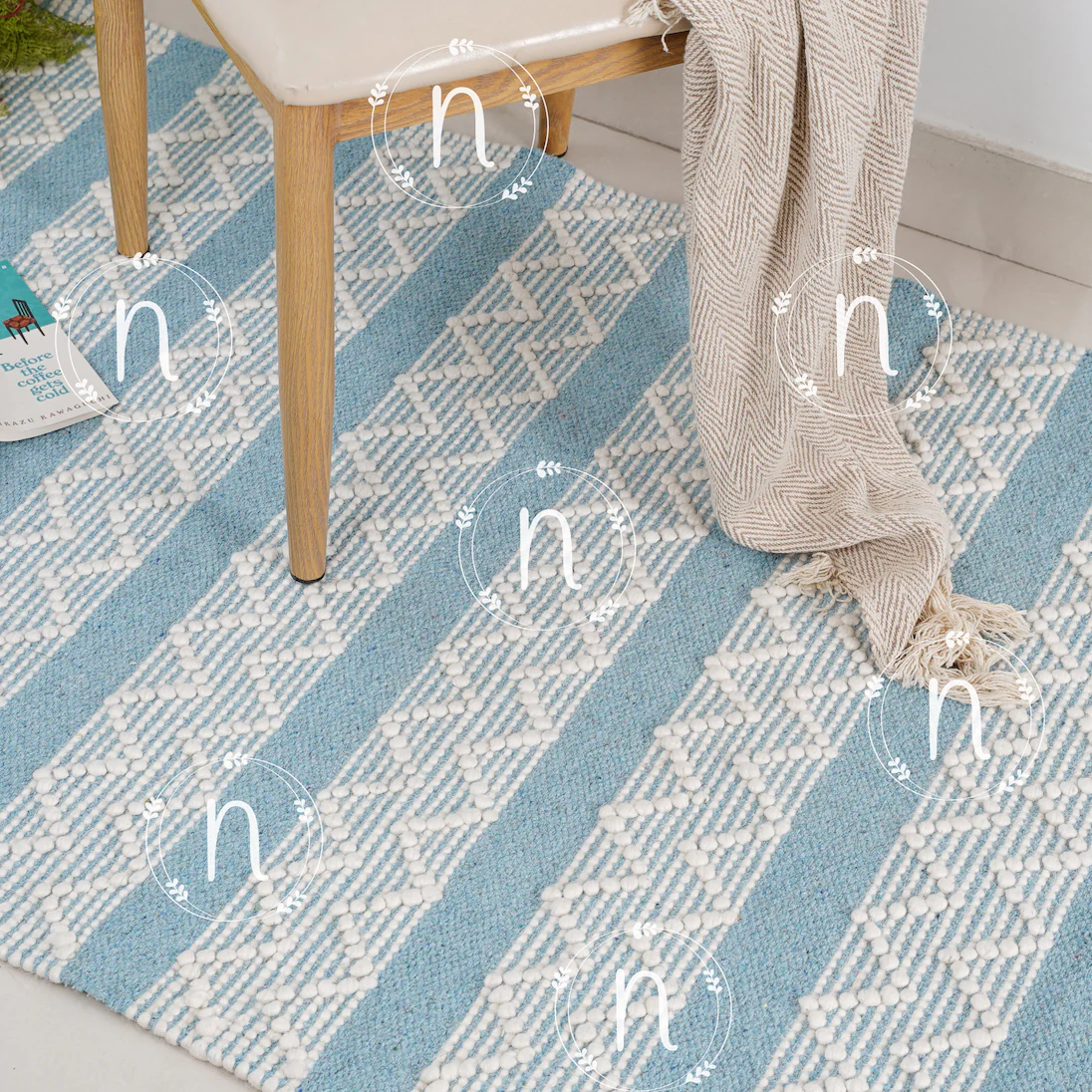 River Pattern Rug - Image 9