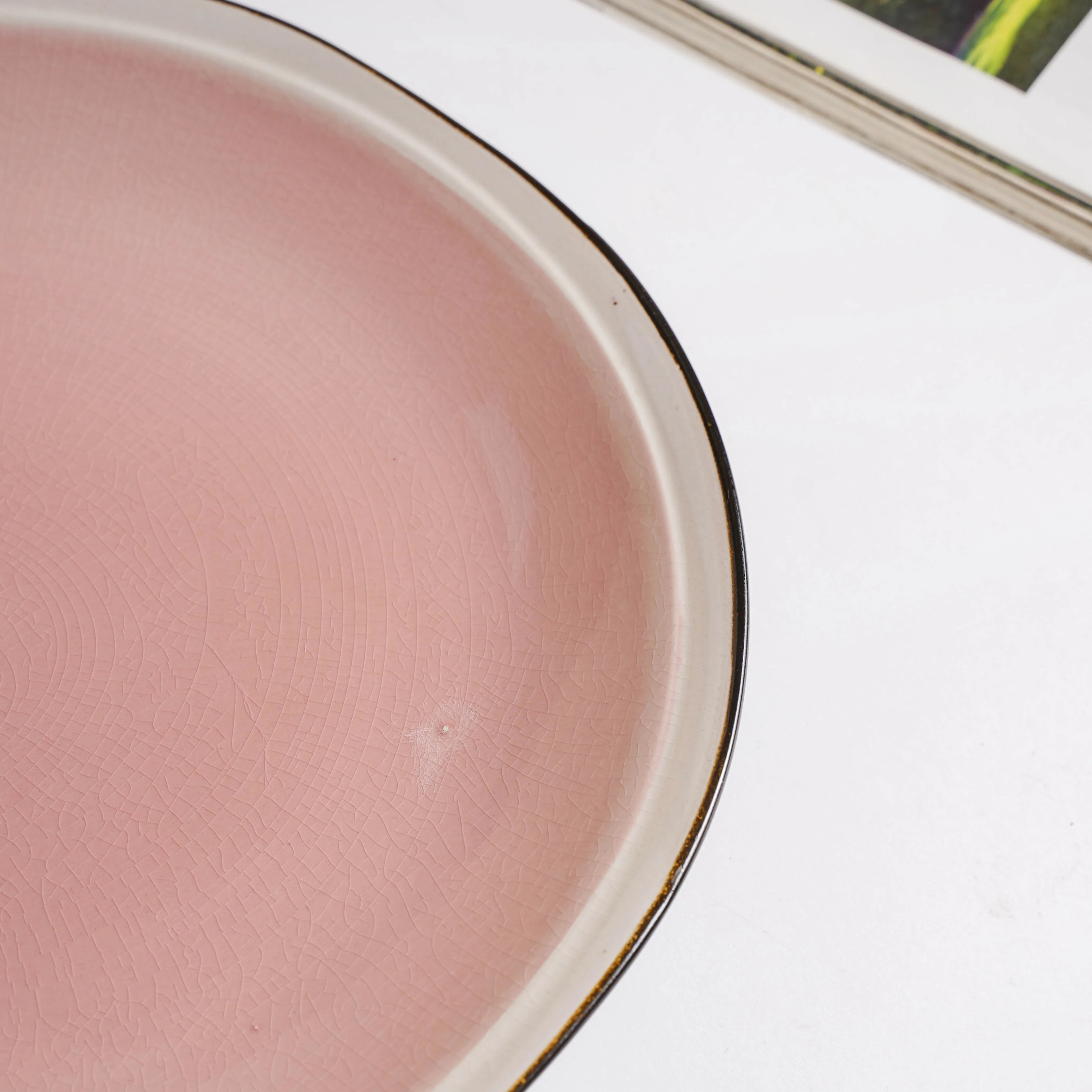 Rosamel Pink Gloss Dinner Plate 10.5 Inch - Image 8