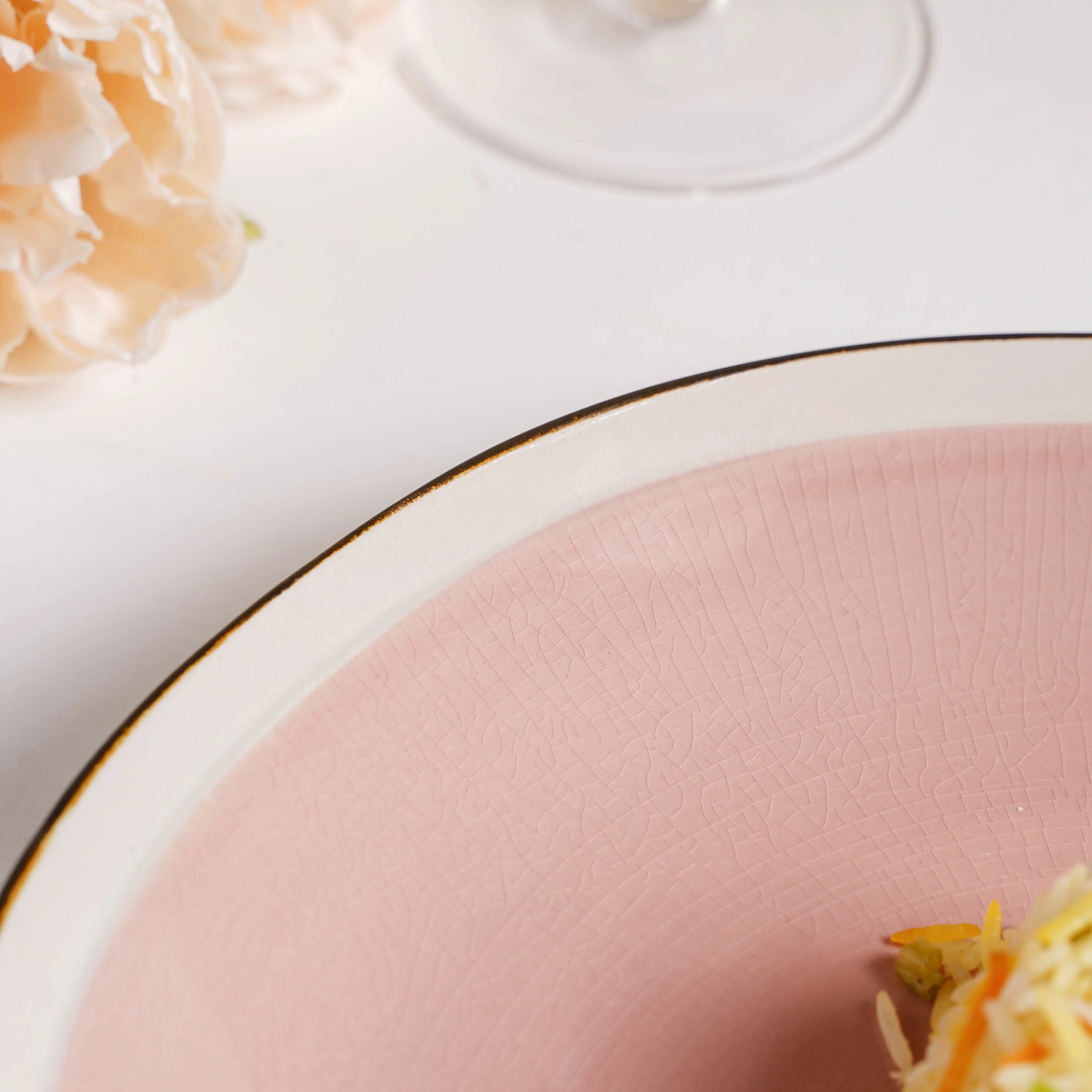 Rosamel Pink Gloss Dinner Plate 10.5 Inch - Image 9